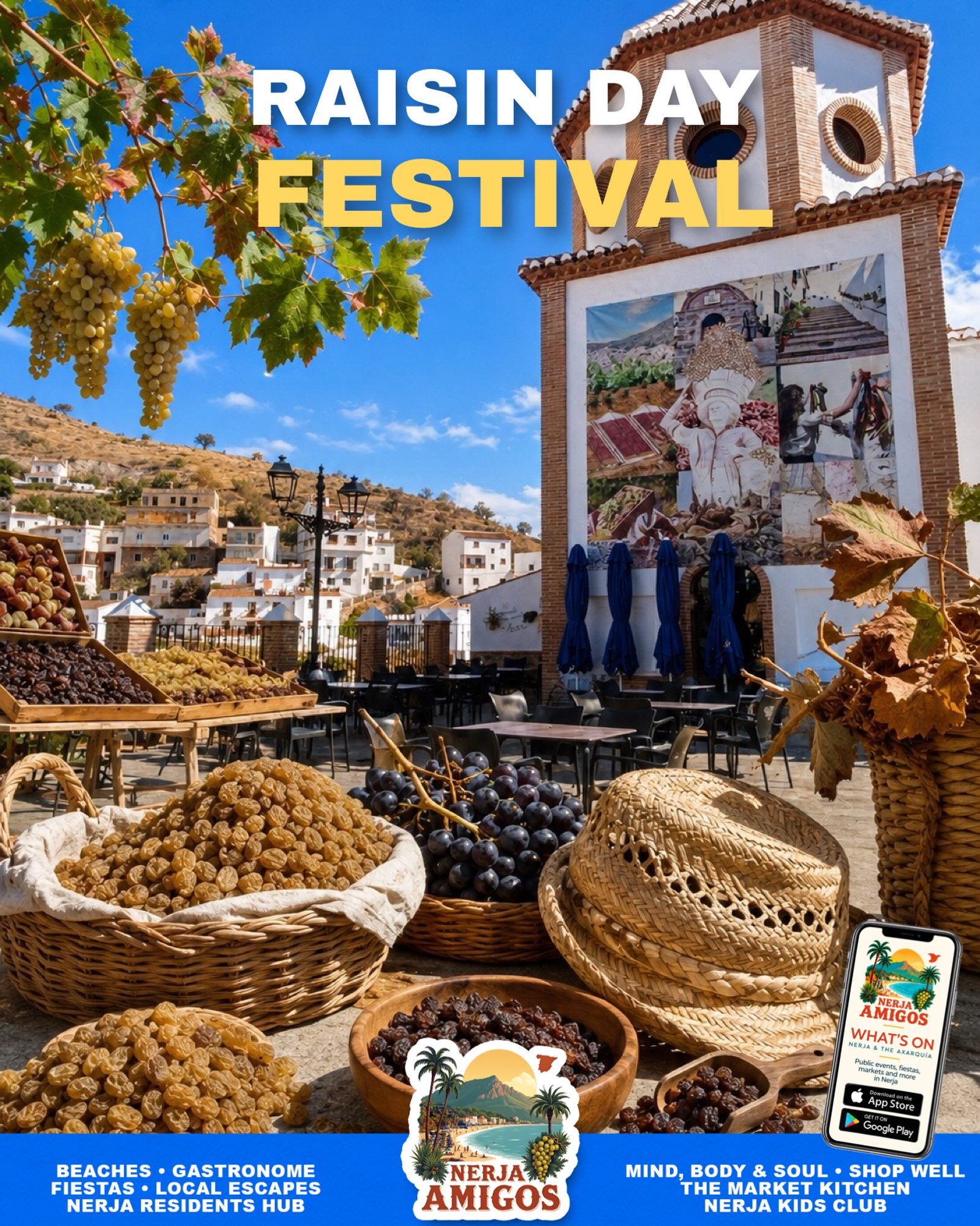🍇 Fancy discovering one of the Axarqu&iacute;a&rsquo;s most traditional harvest celebrations?

El Borge is getting ready for its D&iacute;a de la Pasa &ndash; Raisin Day Festival &ndash; a celebration of the village&rsquo;s Moscatel grapes, traditio