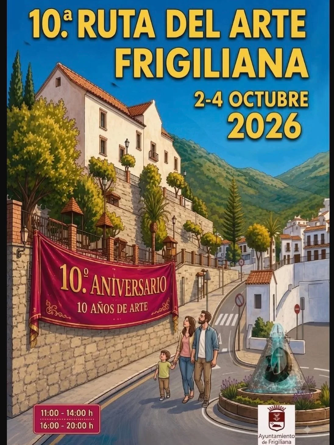 🎨 Fancy discovering ART around every corner?

The Ruta del Arte returns to Frigiliana, celebrating its 10th anniversary! 🖌️✨

Wander the beautiful streets, meet the artists and discover paintings and local art.🫶🏼

Find all the details at @rutadel