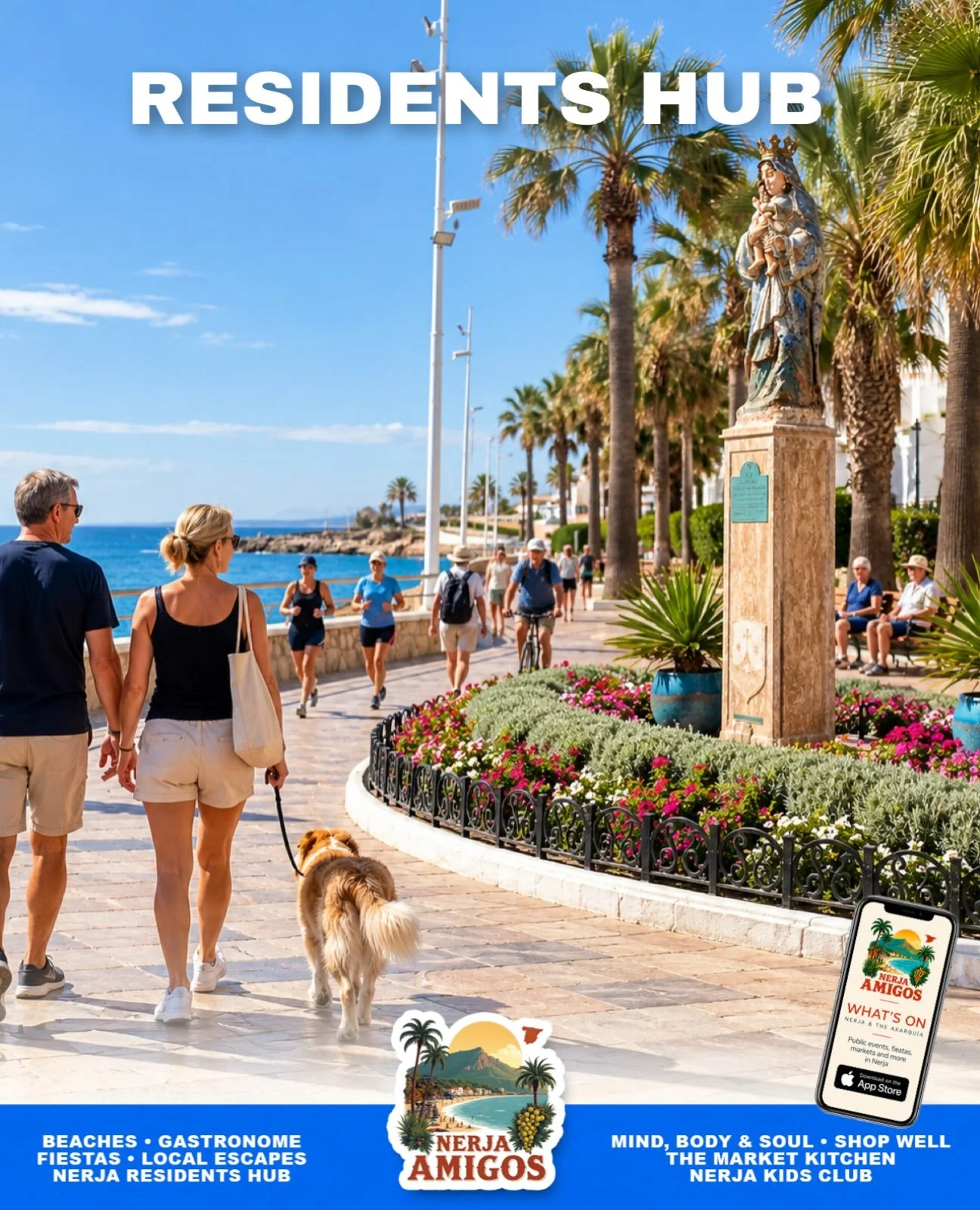 🏡☀️ Living in Nerja or lucky enough to be staying a little longer?

Whether you&rsquo;ve just arrived, spend a few months here every year, or have called Nerja home for years, there&rsquo;s always something new to discover!

From useful local inform