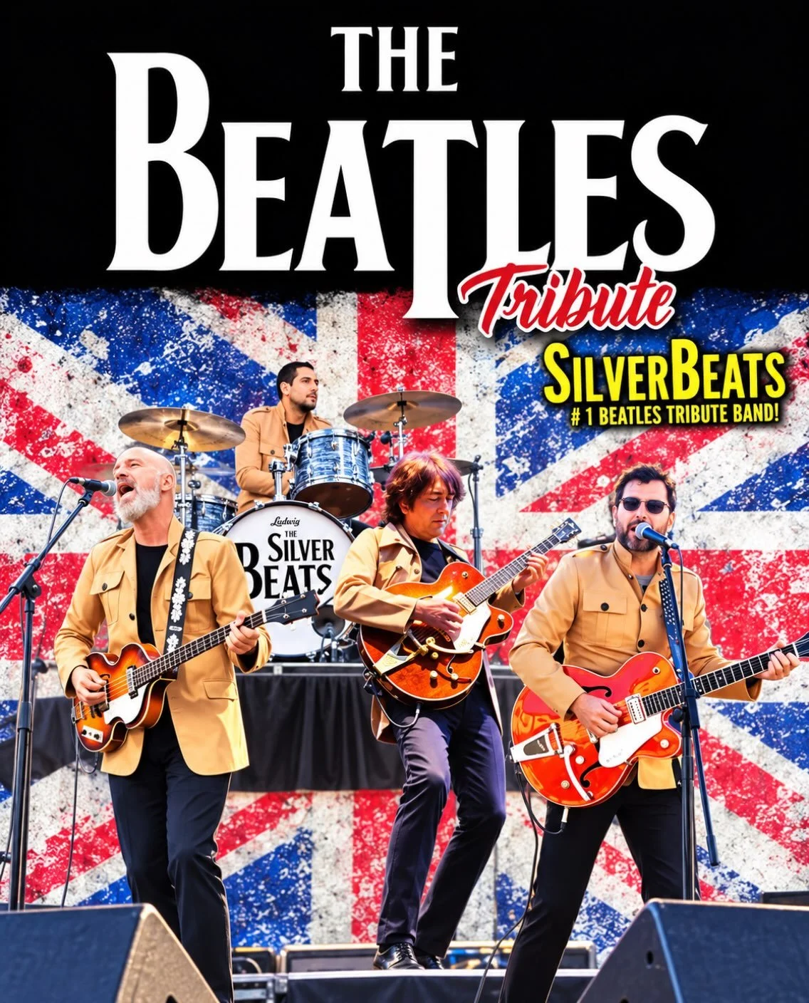 🎸 All You Need Is Love&hellip; and a Little Beatles Magic! 🎶🇬🇧

Ready to twist and shout your way down memory lane? 🎤

The fabulous SilverBeats are bringing the legendary music of The Beatles to the Nerja Cultural Centre!

From unforgettable mel