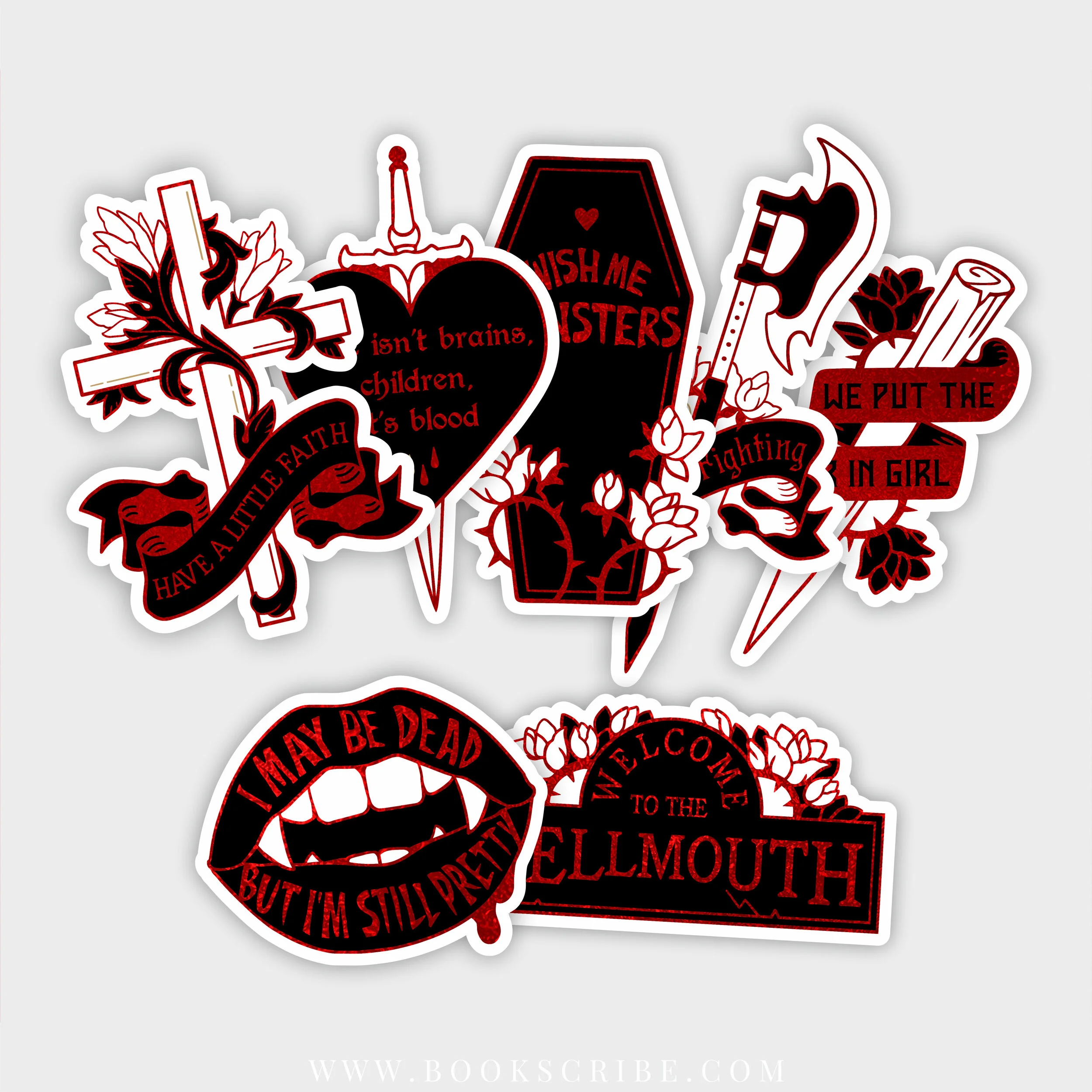 buffy vinyl stickers