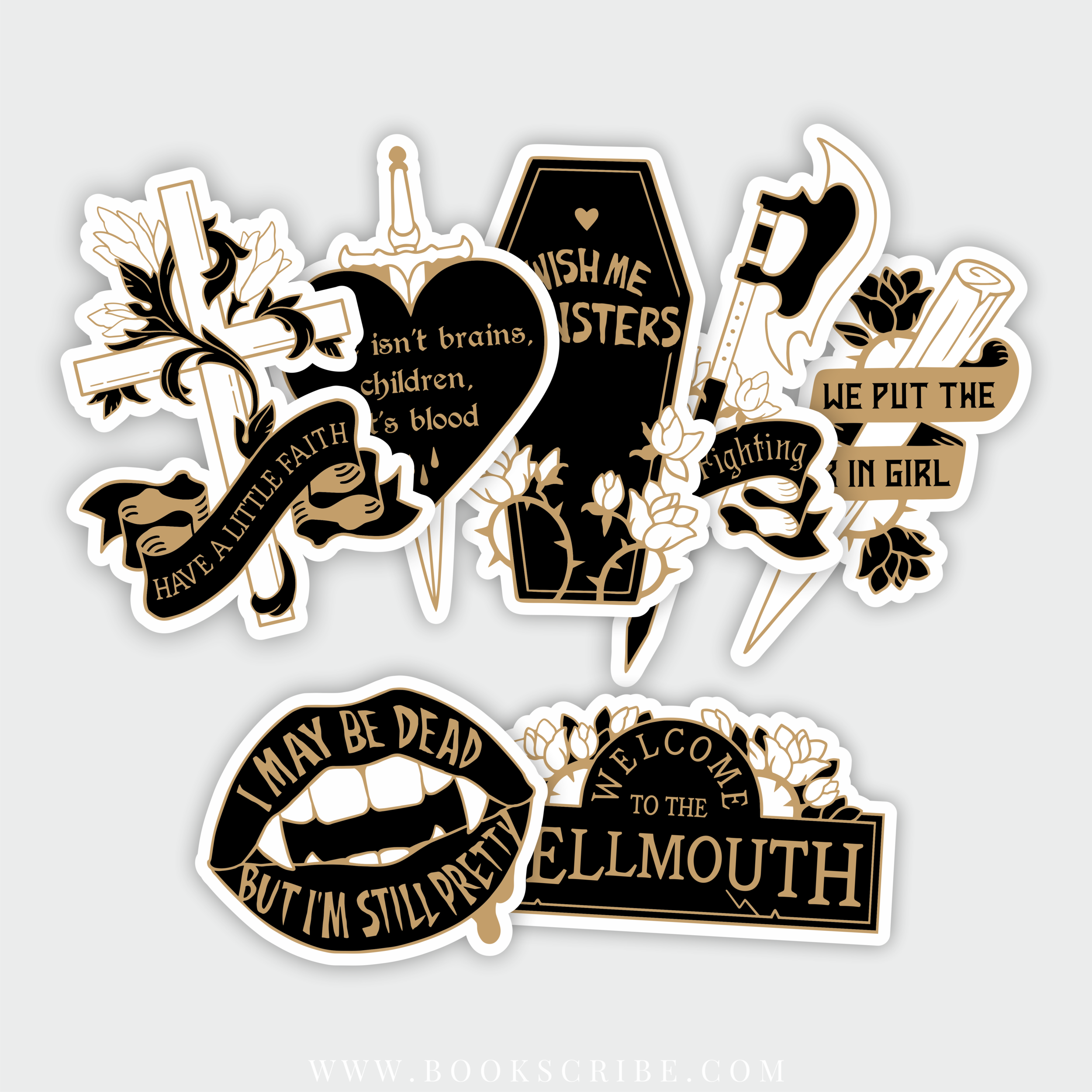 buffy vinyl stickers