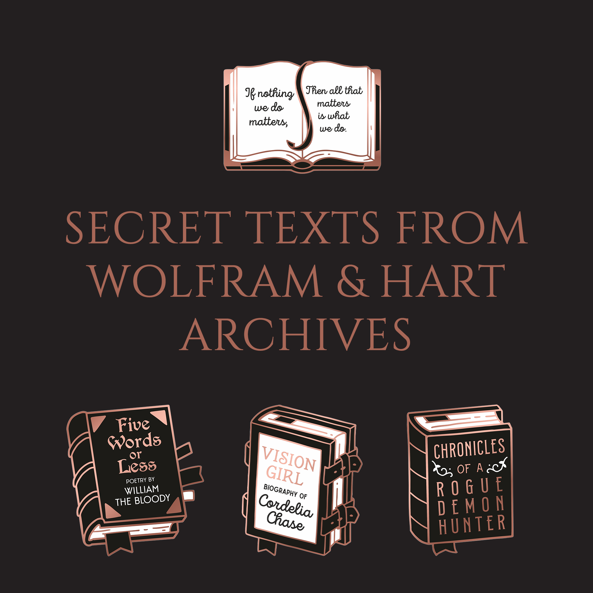 Secret Texts from the Wolfram and Hart Archives