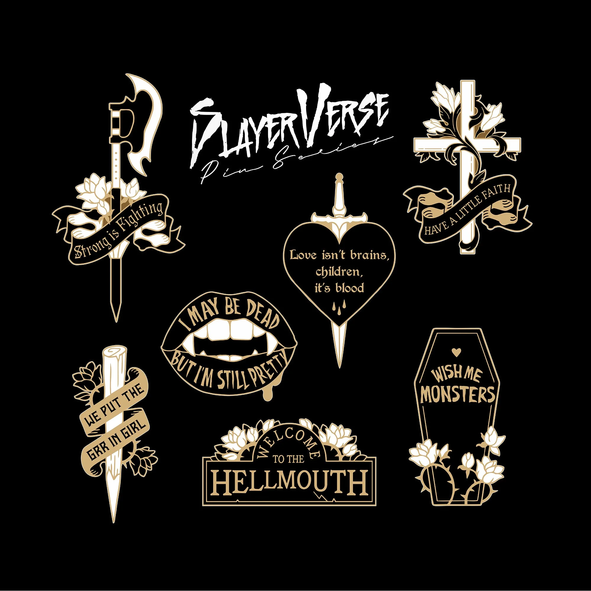 Slayerverse Pin Bundle