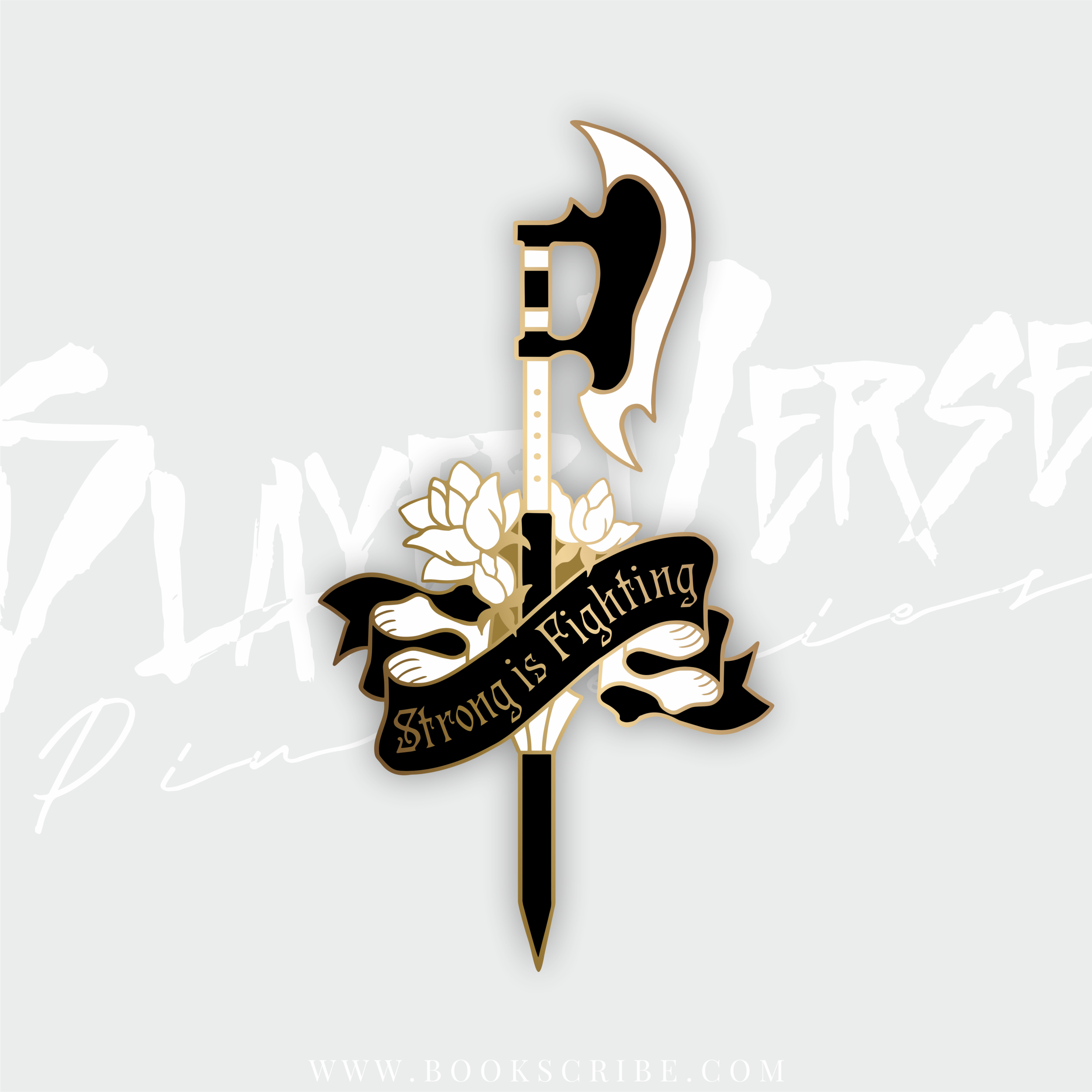 Buffy the Vampire Slayer Scythe Enamel Pin