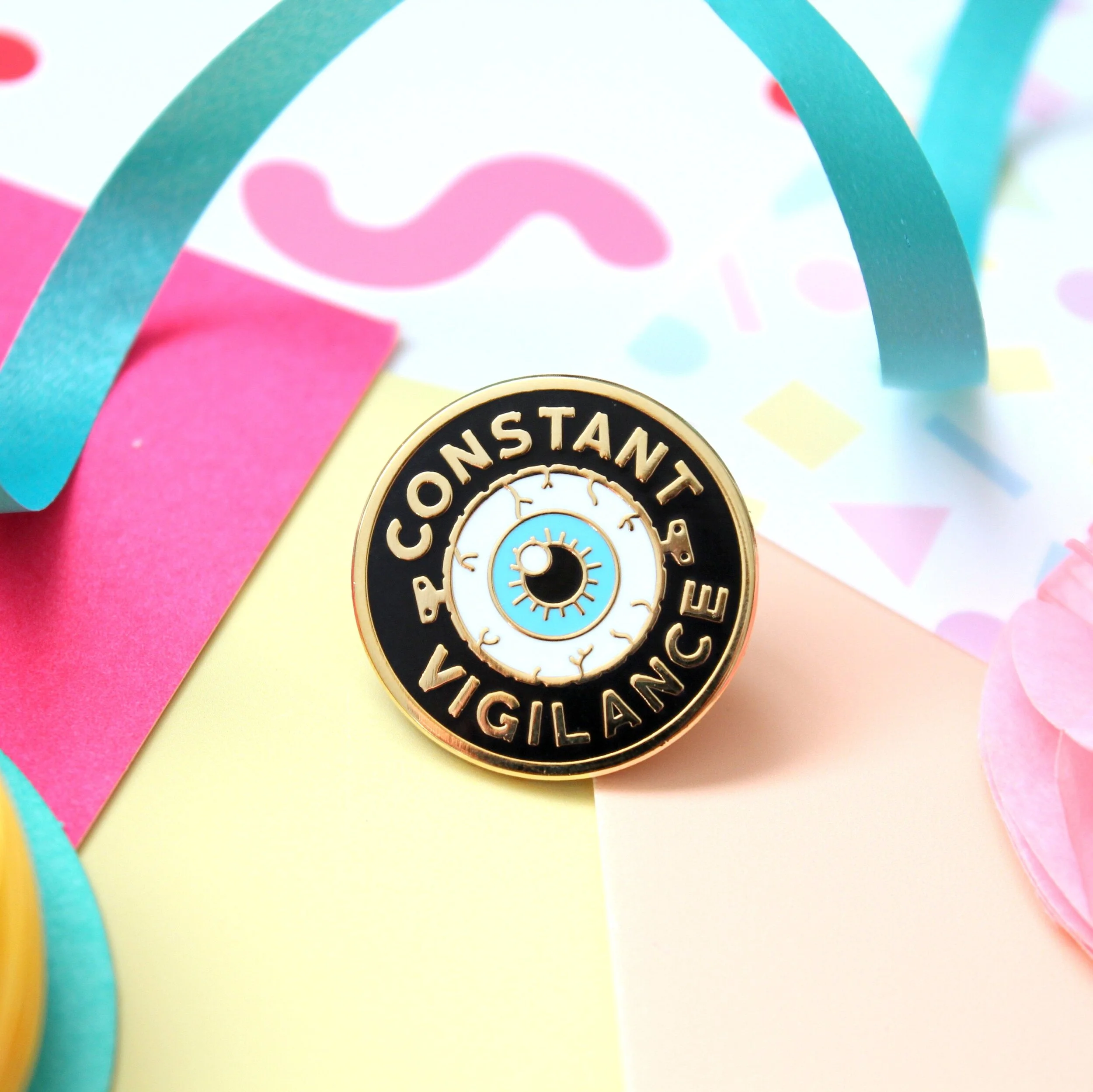 Constant Vigilance Hard Enamel Pin