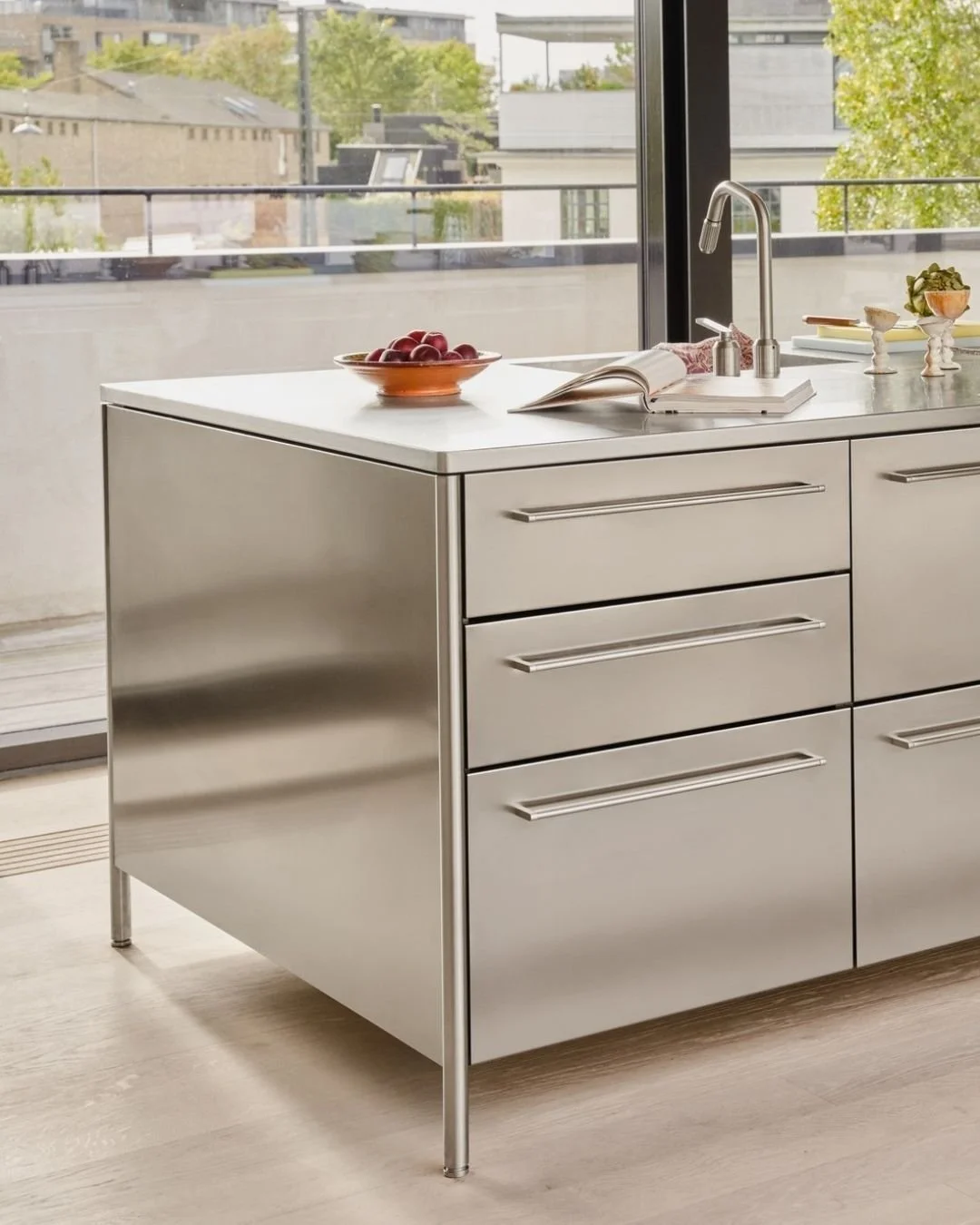 New product straight out of @Vipp's creative oven - the V4 Kitchen.

With all-steel precision, modularity &amp; clever possibilities, this is where the joy of cooking takes center stage, flavors unfold &amp; moments linger.

💌 Contact info@noveldesi