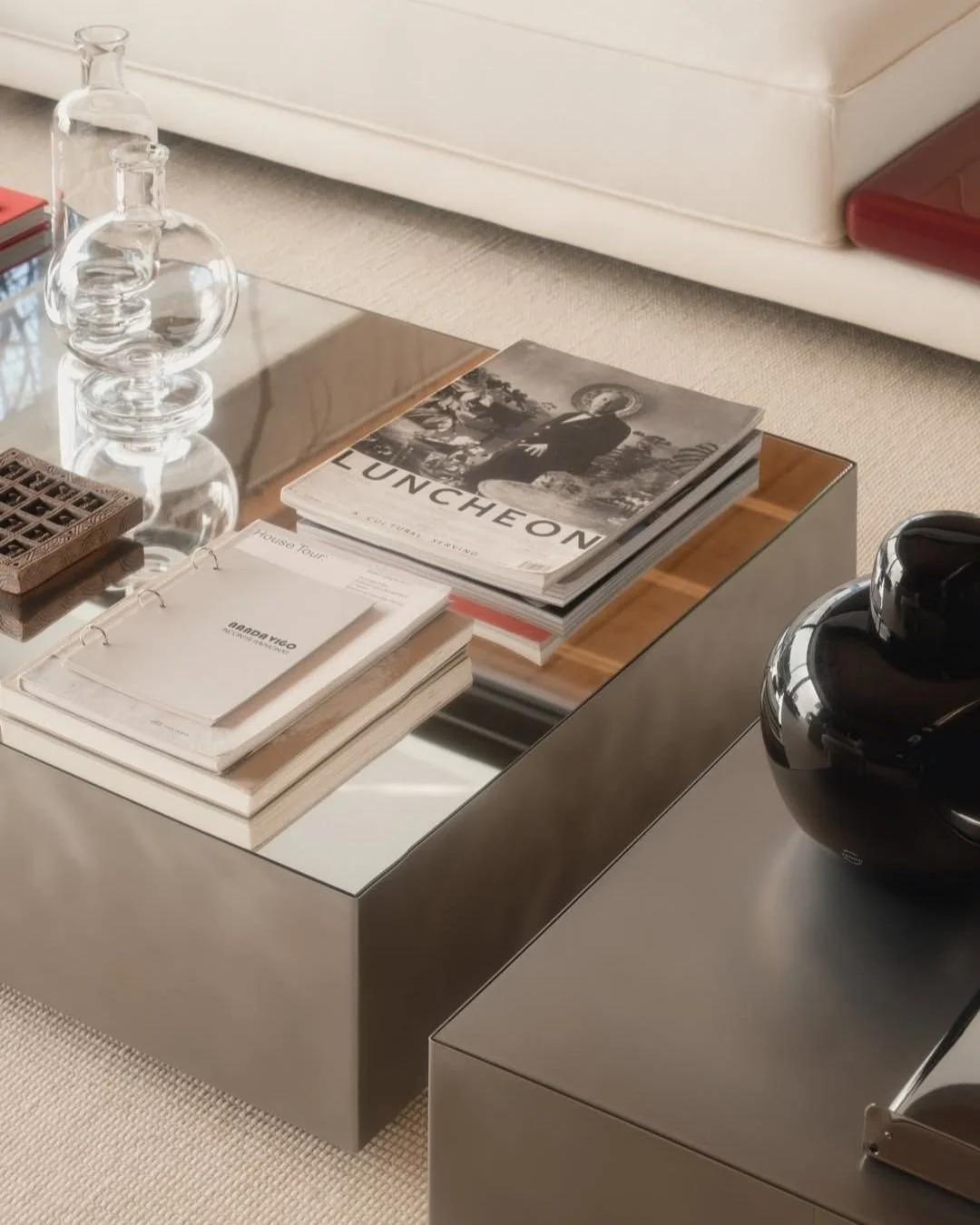 A room that shows your personality deserves pieces that let you play, experiment, and create a home that&rsquo;s unmistakably yours.

The Belt Side Table by @Meridiani.LivingInteriors allows just that, adapting seamlessly to any interior, bold or min