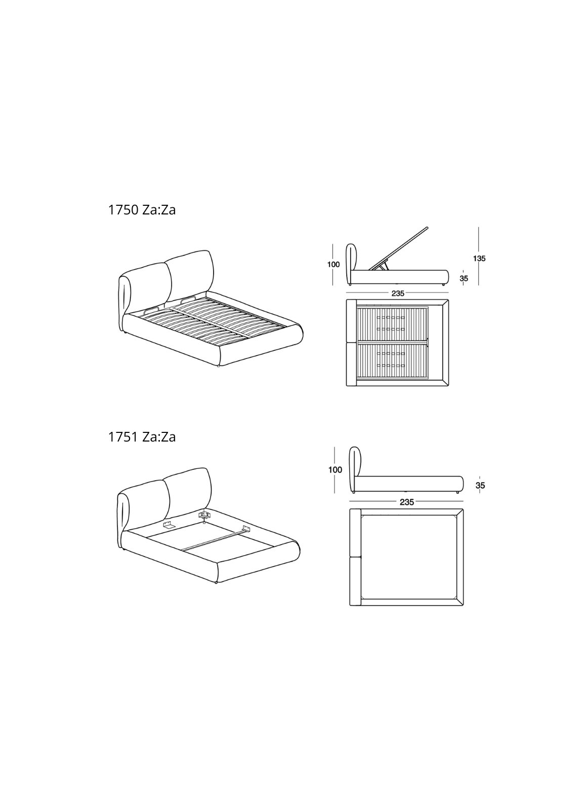 zanotta zaza bed.png