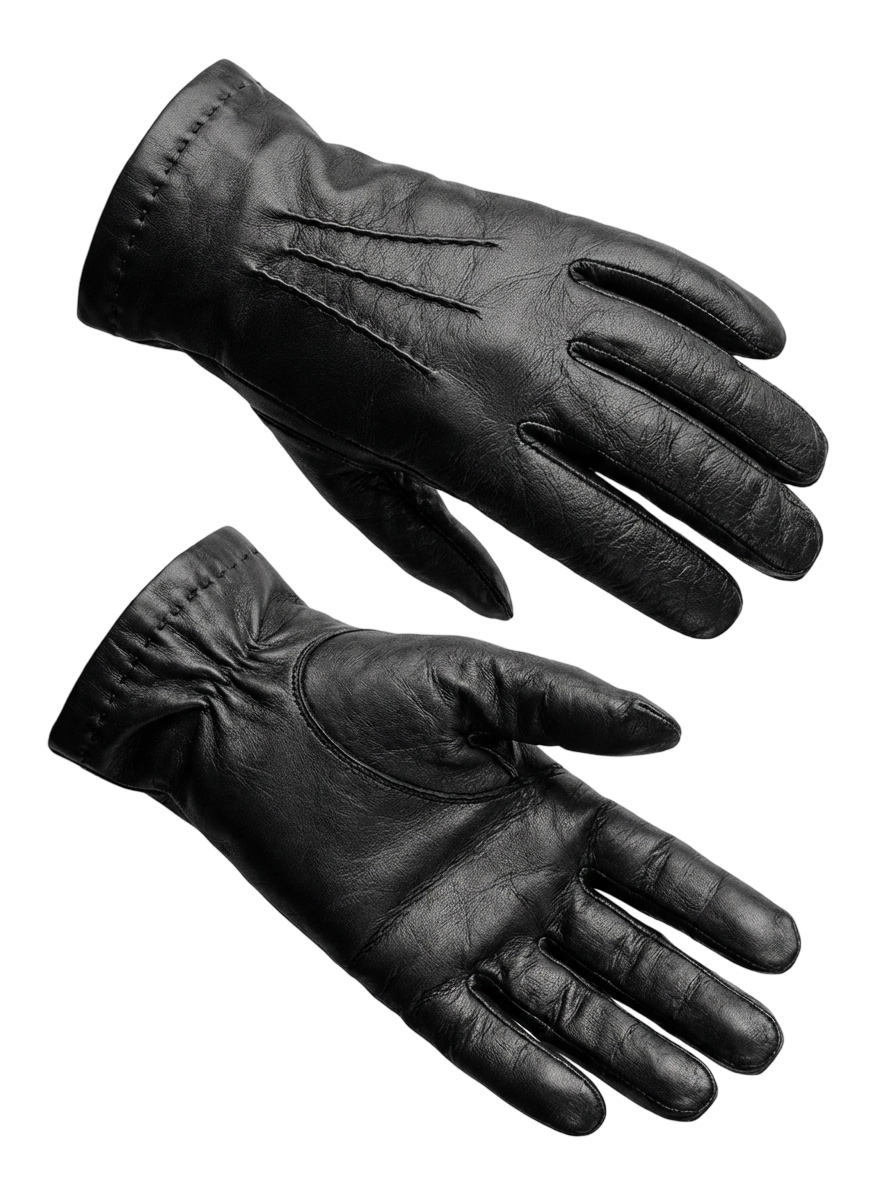 Classic Men’s Lambskin Gloves with Cashmere Lining