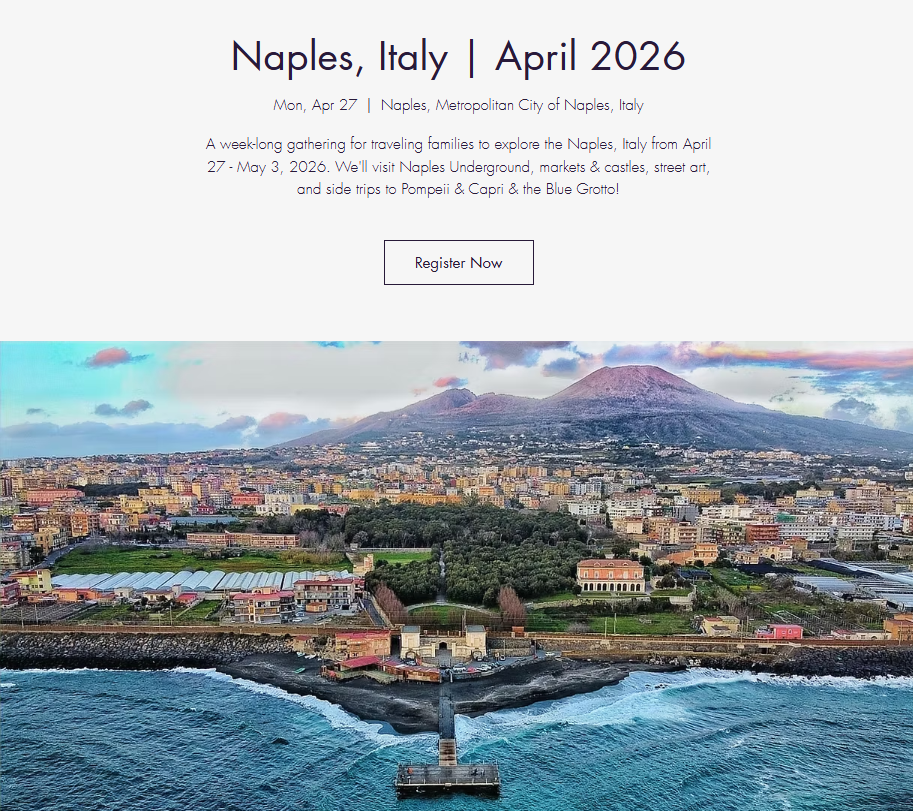 Naples, Italy Pop-Up Hub!