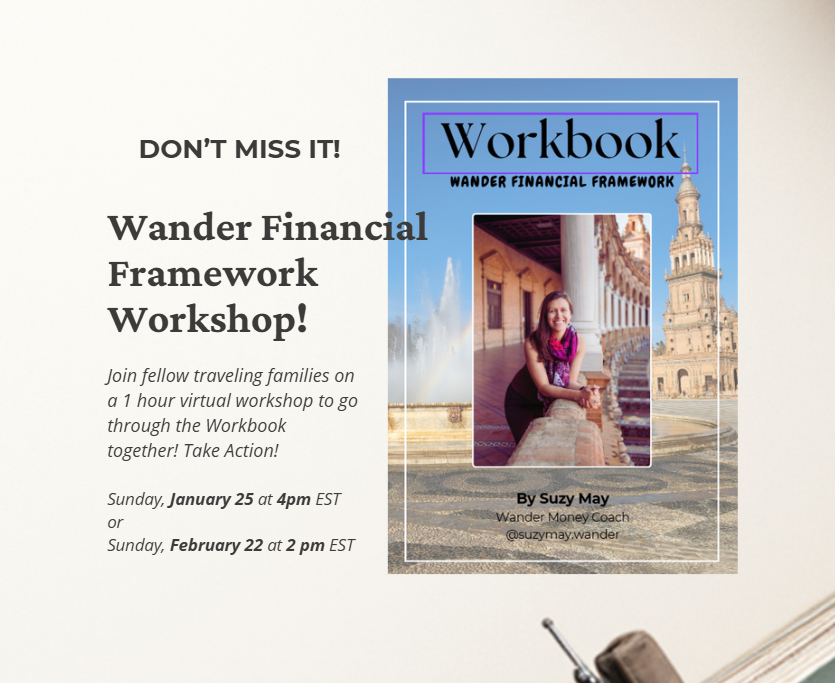 February Wander Financial Framework VIP Virtual Workshop