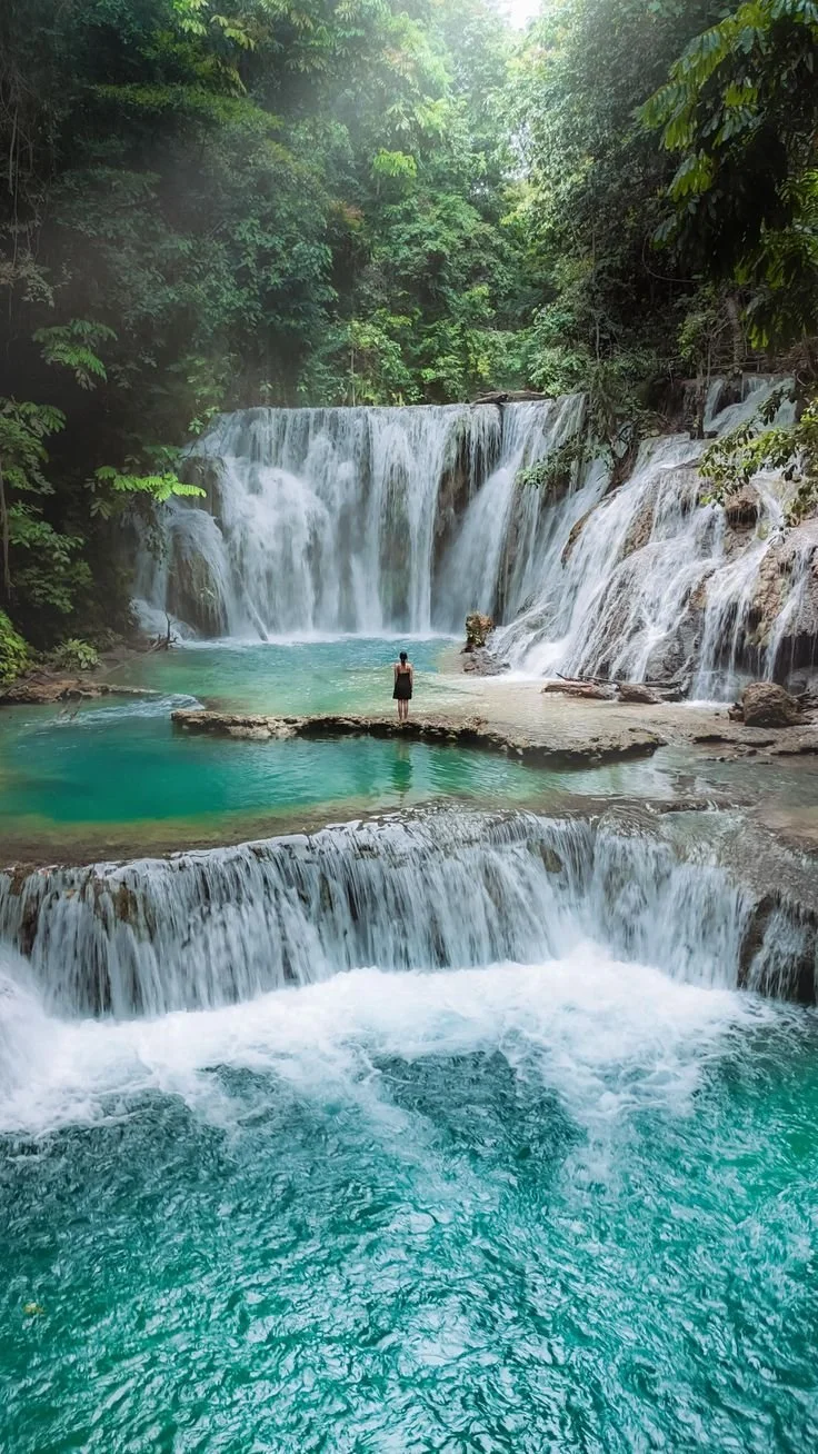 Iconic Waterfall in Banggai, Piala Waterfall 💦….jpeg