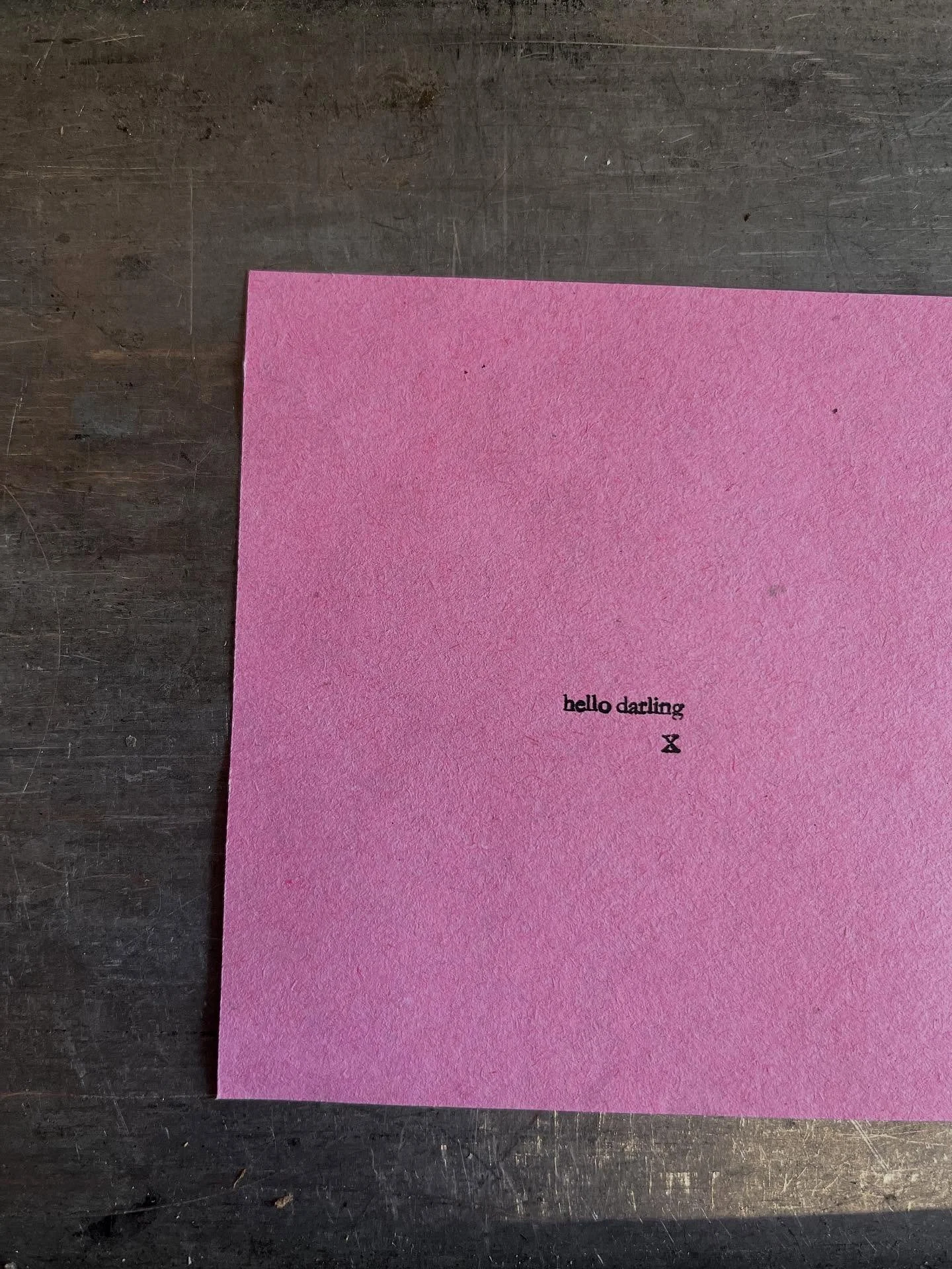 Hold lightly, not tightly&hellip; 💘

Good reminders for the week ahead ✨ 

Tiny love note production is finally (!!) printing as intended 💘 (IYKYK) 

Small edition letterpress, hand printed onto beautiful 300gsm and neon pink post-its, in Wales by 