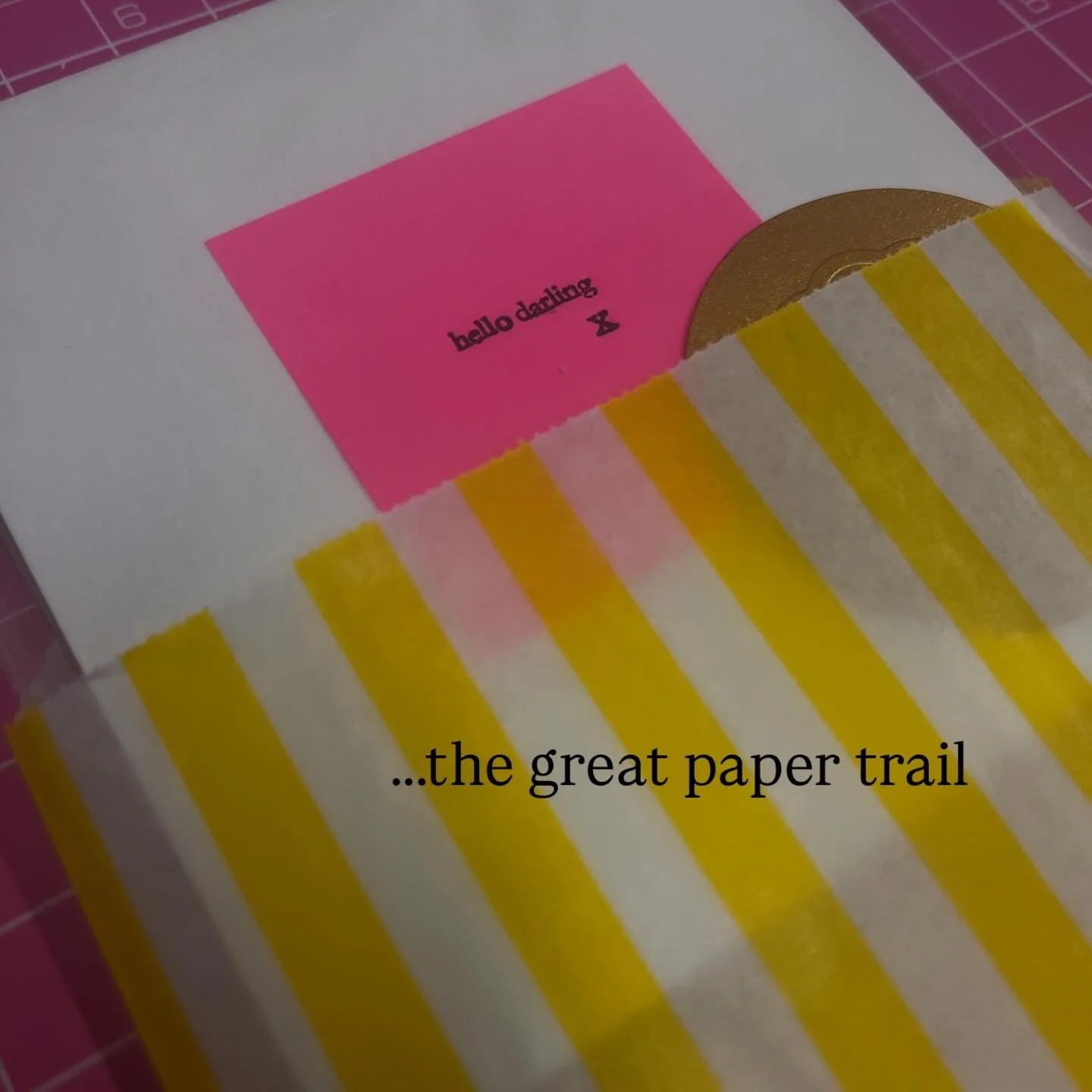 Giveaway ✨ 

The GREAT paper trail&hellip; I&rsquo;m hoping it will be great&hellip; 

Read aalllll about it in my newsletter, link in my bio 👆🏻 

Sign up to my (sometimes witty) newsletter to stop clicking links in my bio 🤭👆🏻 

More to follow&h