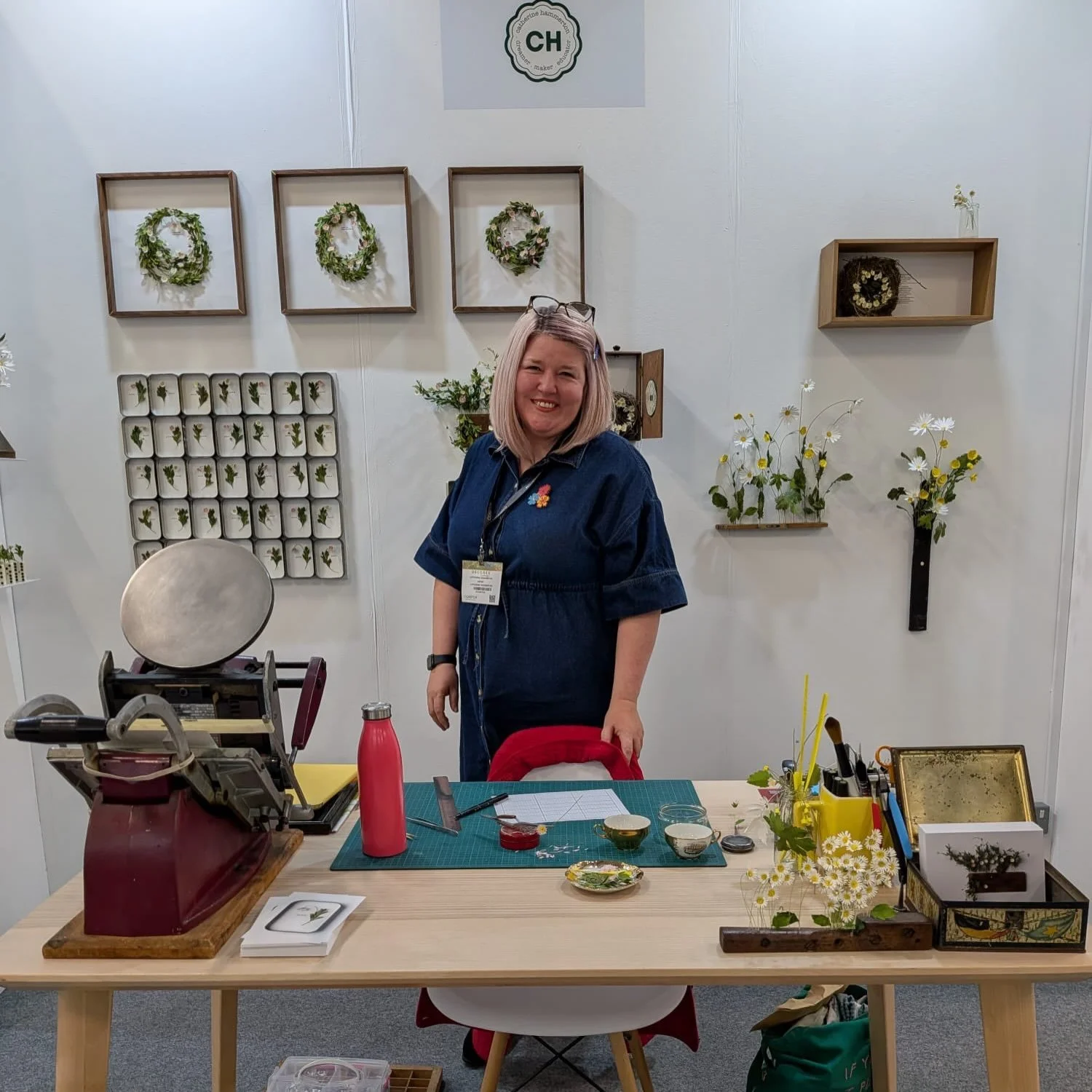 What a whirlwind week @decorex_international ✨ 

Thank you to everyone who took the time to visit and see my work at Making Spaces this week ✨ 

I had the best time introducing new work to new audiences and meeting wonderful women at my letterpress w