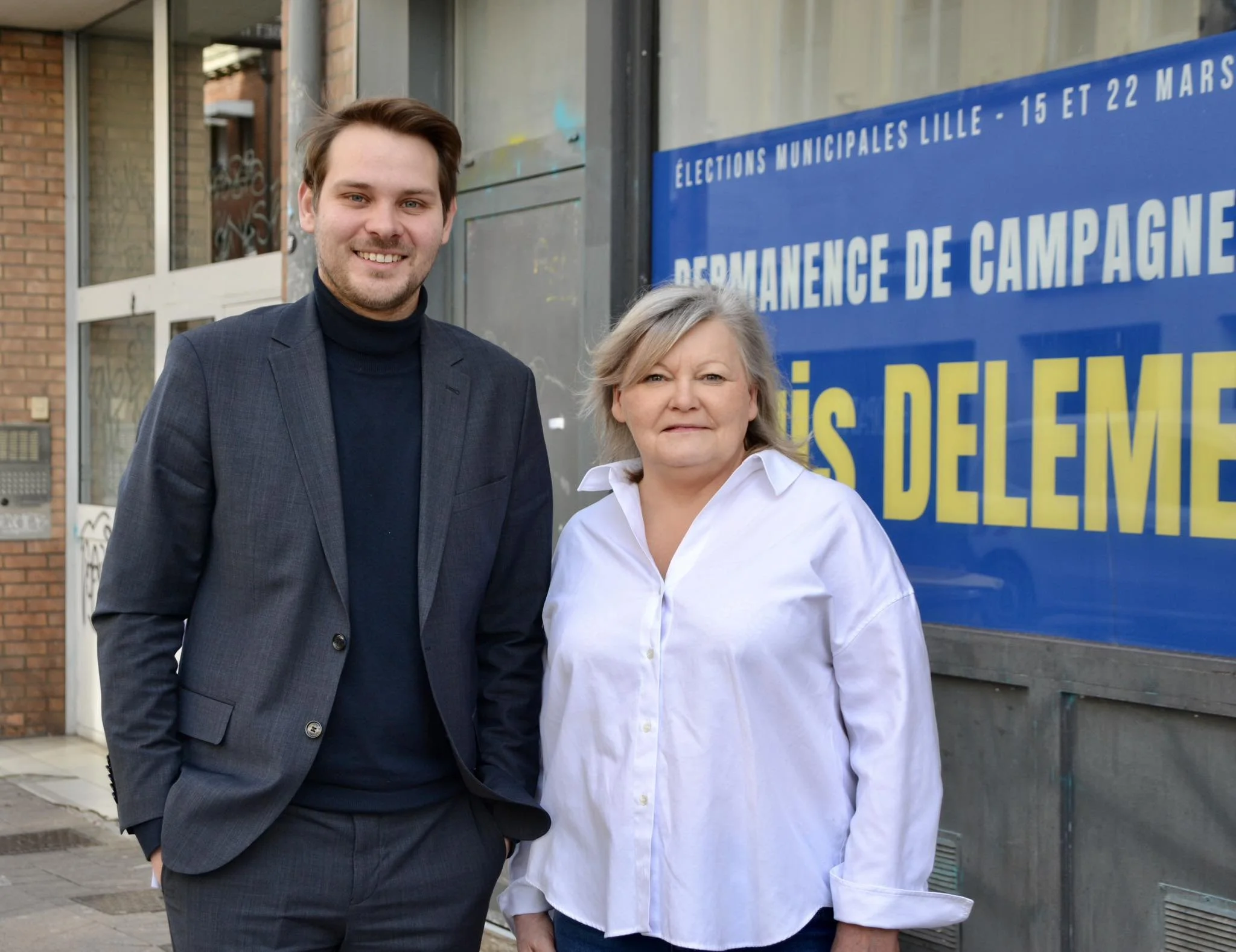 Florence Morlighem rejoint la liste Lille au Coeur avec Louis Delemer