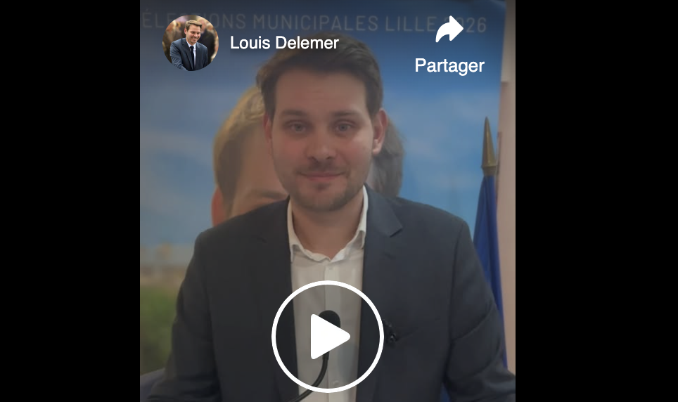 Déclaration à l’issue du 1er tour des élections municipales de Lille