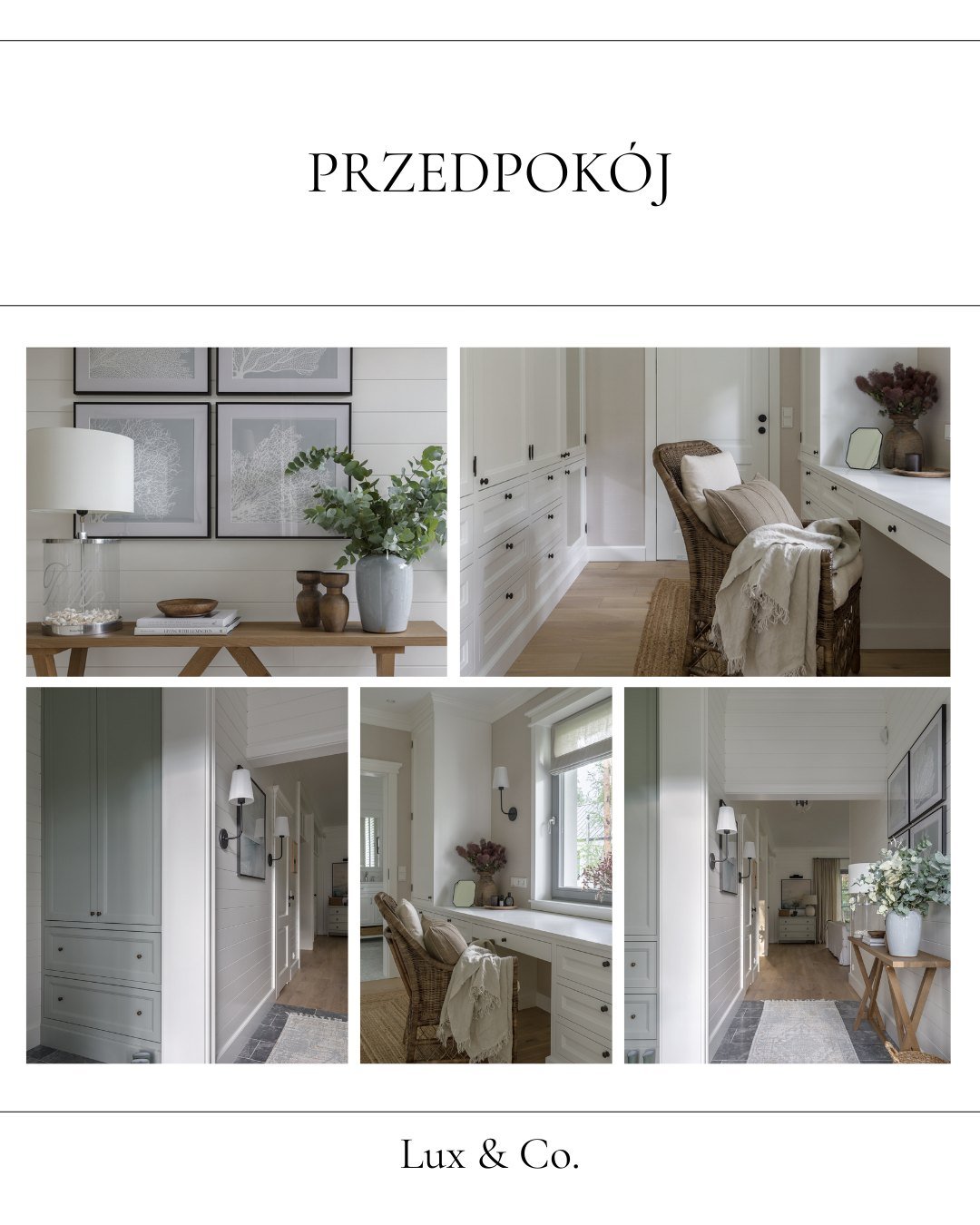 Przedpok&oacute;j to tylko miejsce, gdzie zdejmujesz buty? Błąd. To wizyt&oacute;wka Twojego domu i pierwsze wrażenie, kt&oacute;rego nie zrobisz po raz drugi.

Zamiast przypadkowych wieszak&oacute;w i kom&oacute;d, stawiamy na sp&oacute;jną architek