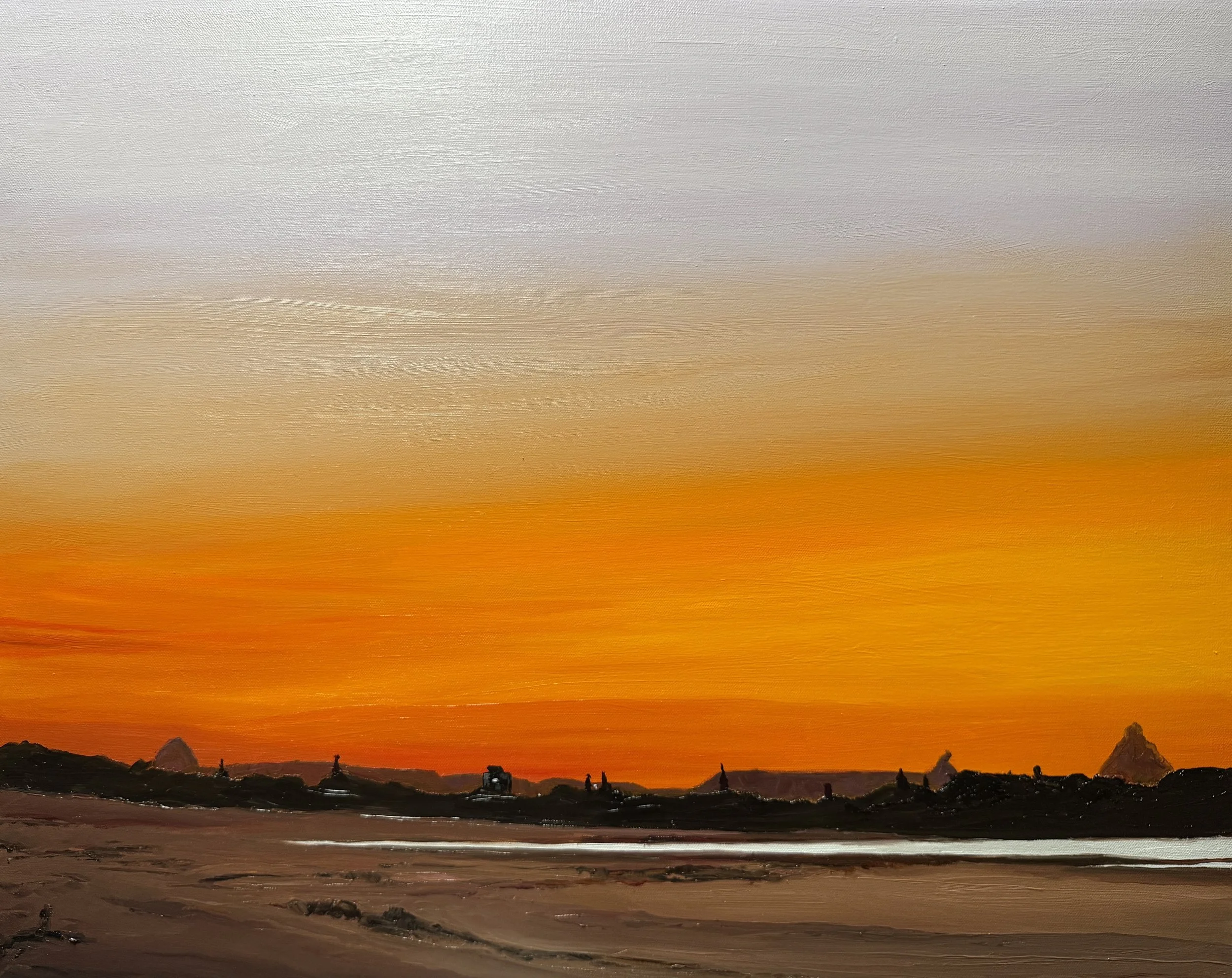Passage of Time | Oil on canvas | 60cm x 70cm | $500