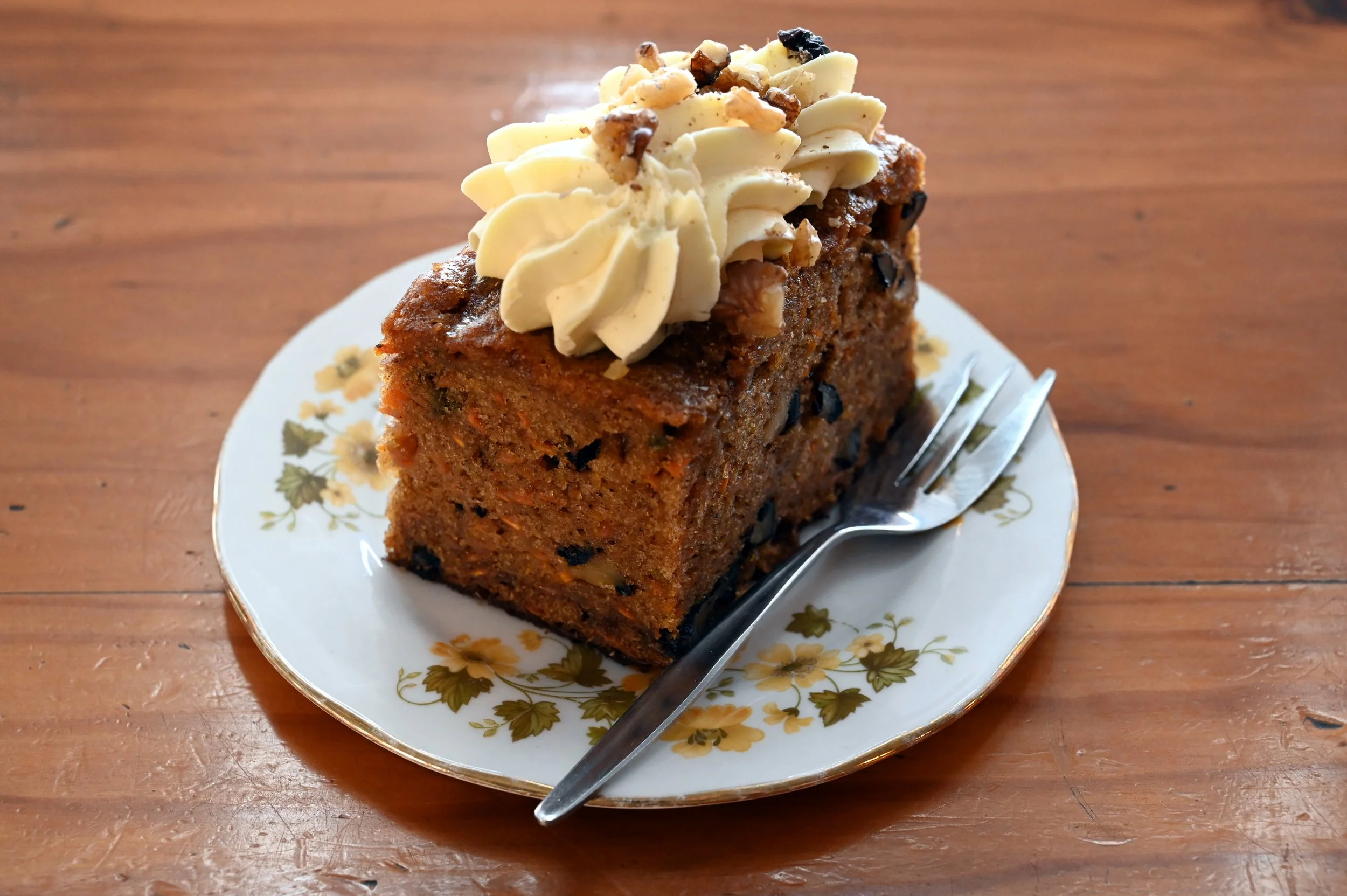 House made carrot cake 