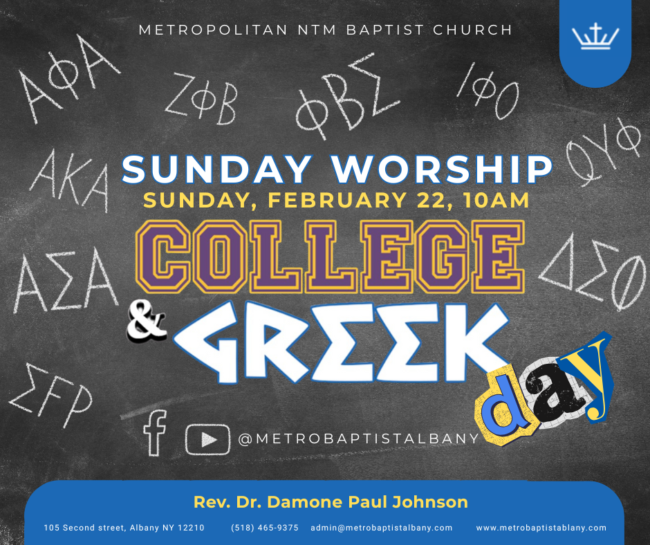 Sunday Worship: College and Greek Day