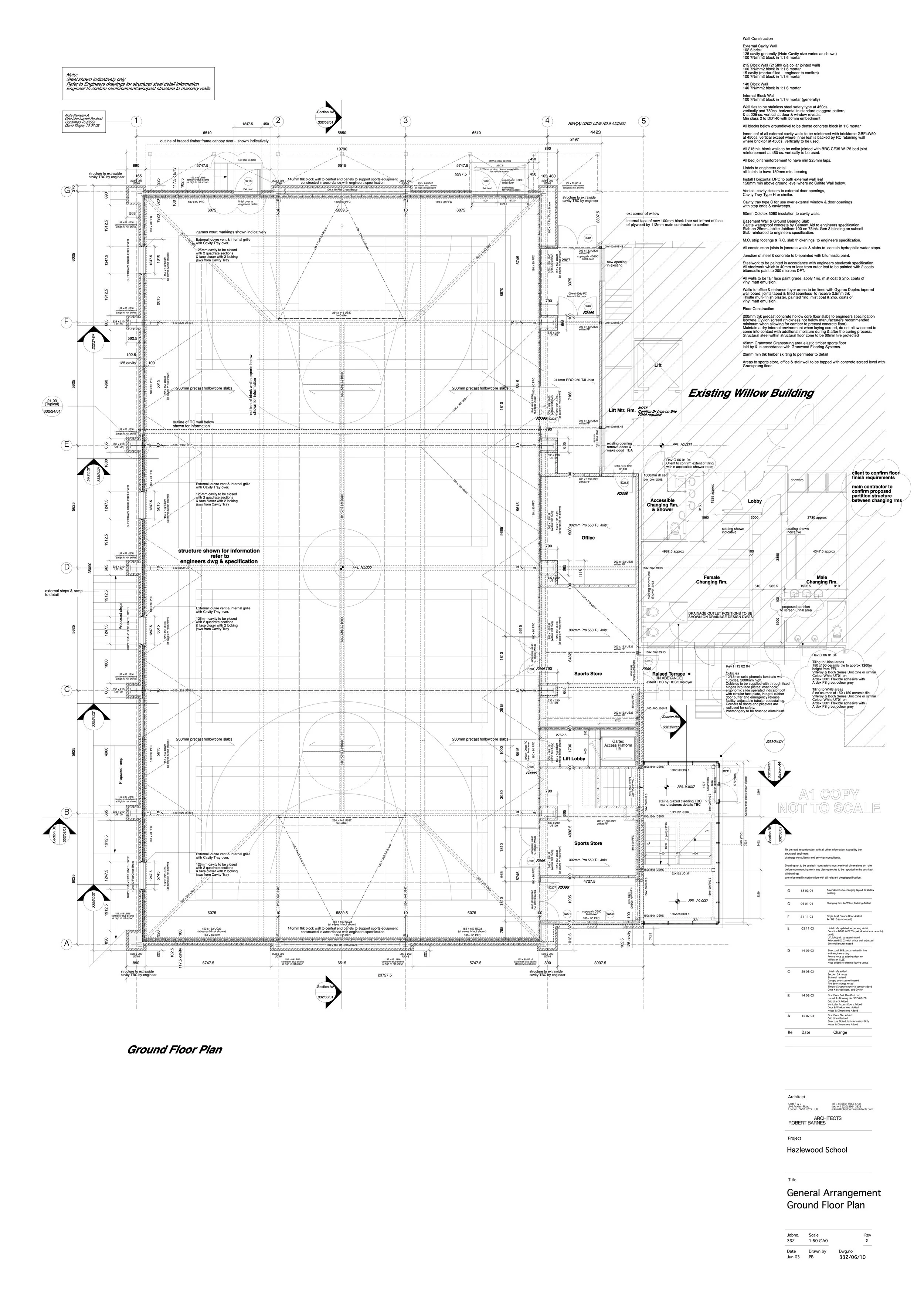 Haslemere School Sports Hall | 332