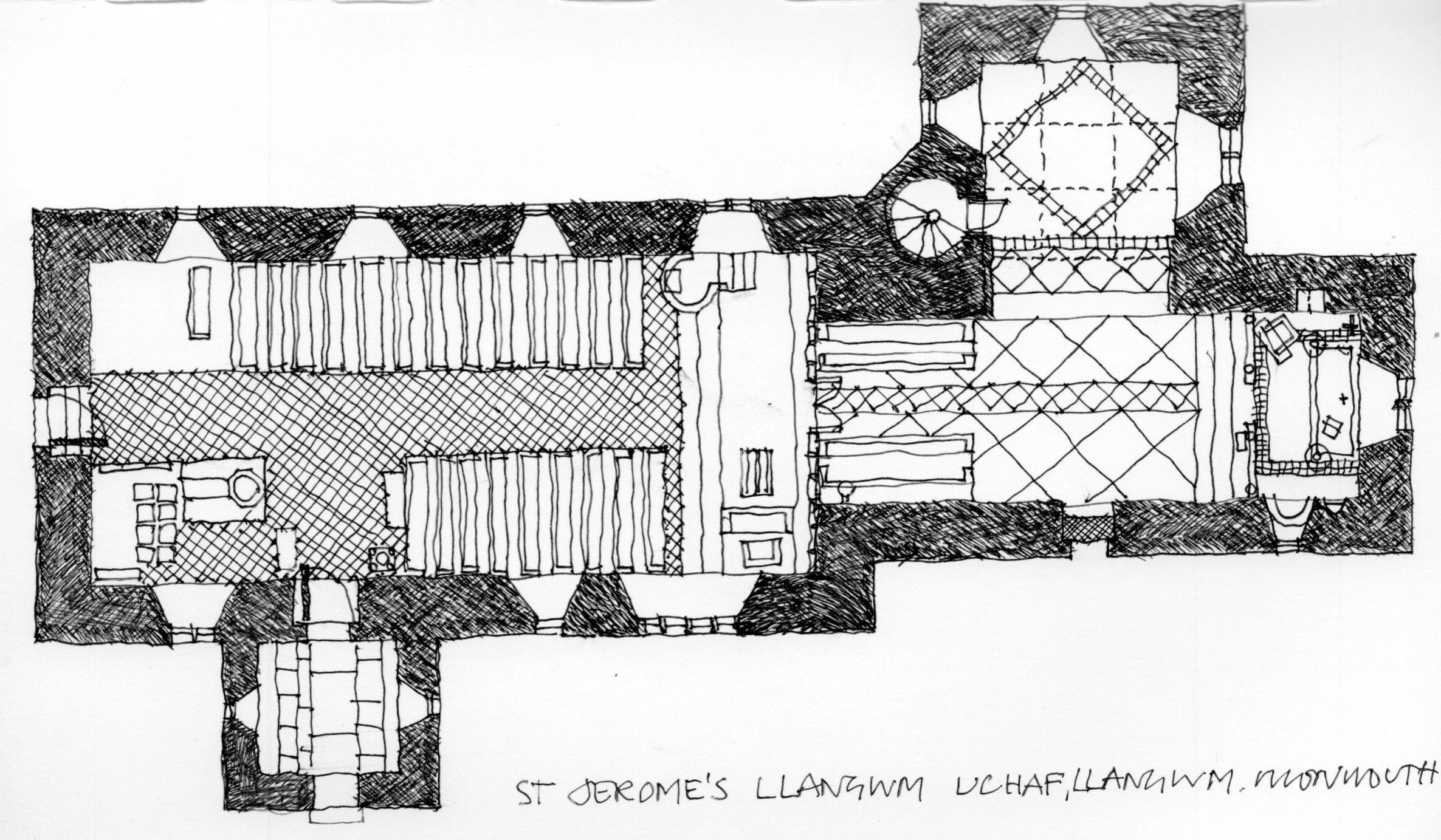 St Jerome's Llangwm Uchaf, Llangwm, Monmouth.jpg