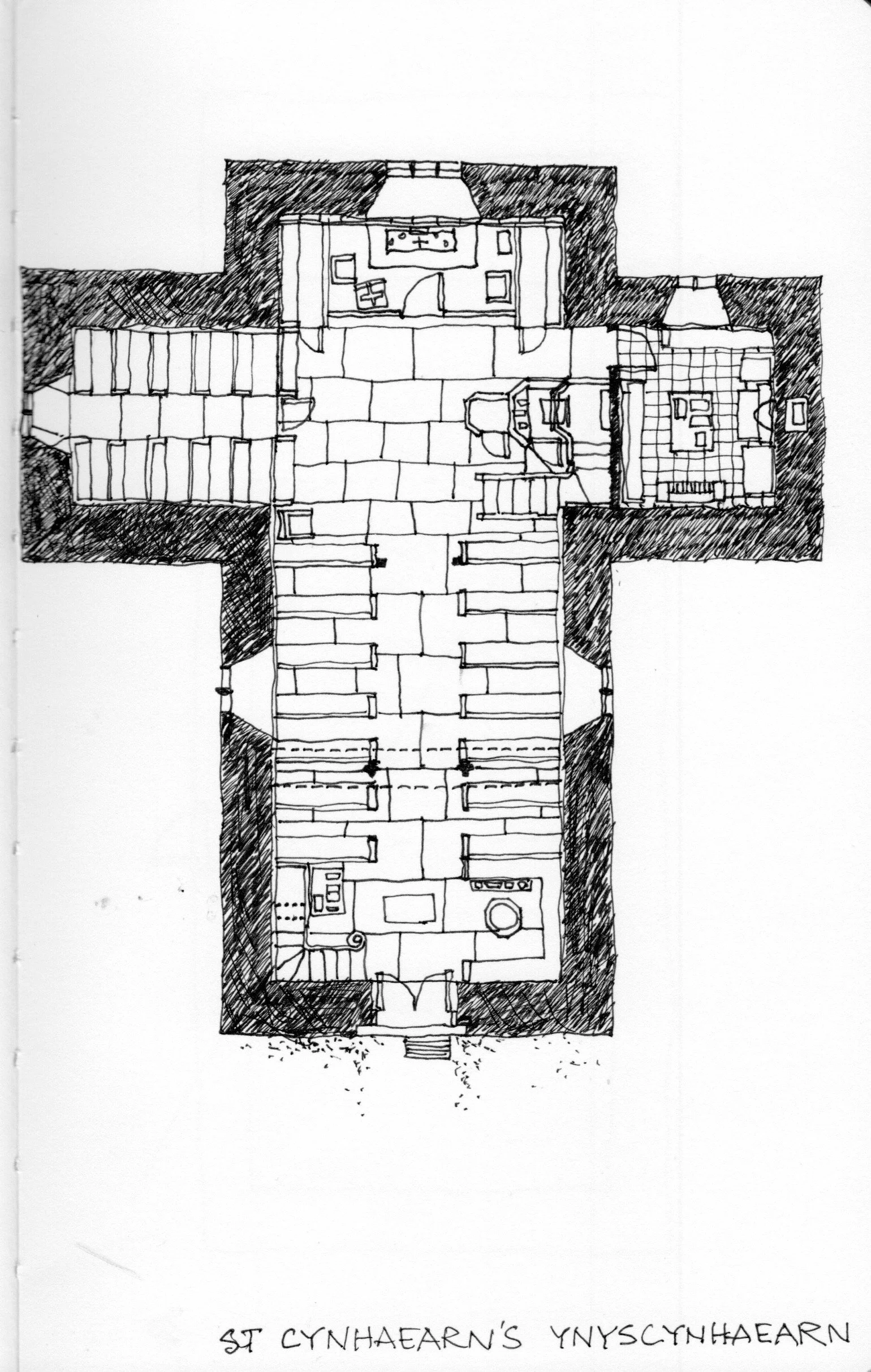 St Cynhaearn, Ynyscynhaearn .jpg