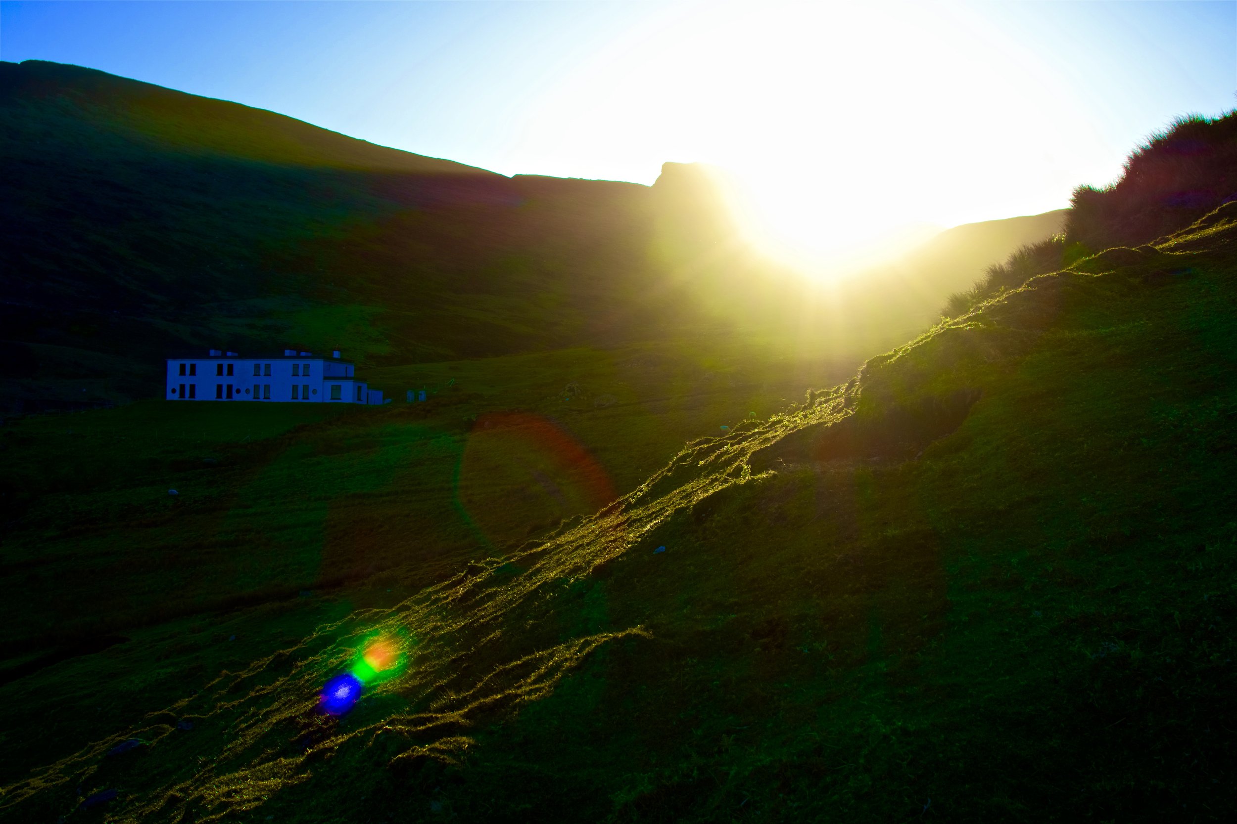 Light Orb sunset 