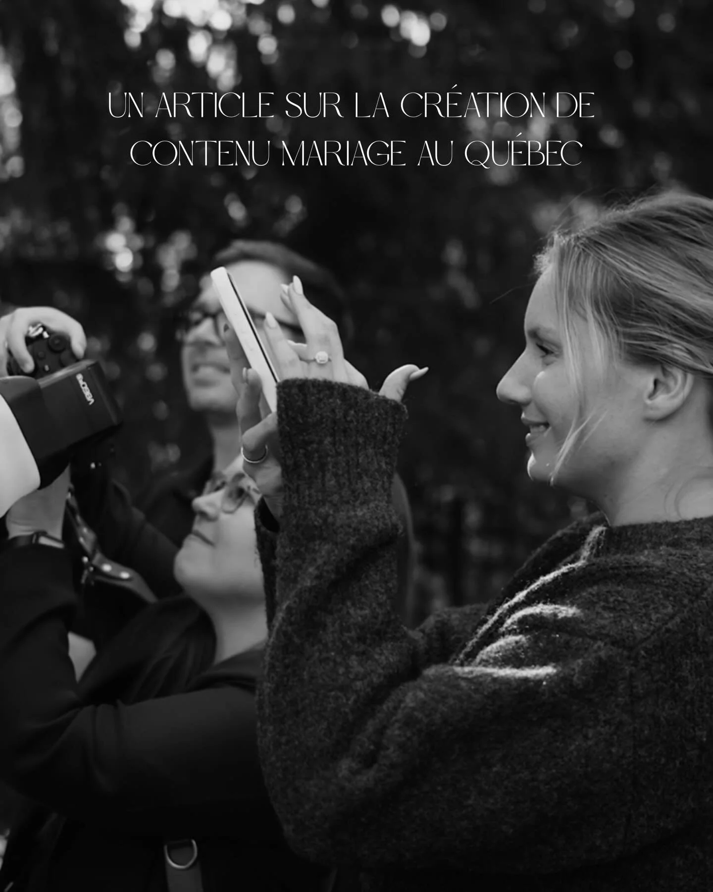 Events Sign&eacute; Am&eacute; appara&icirc;t dans un article qui met en lumi&egrave;re les services de cr&eacute;ation de contenu mariage au Qu&eacute;bec ! 

&Agrave; nos nouveaux et futurs mari&eacute;s, merci infiniment pour votre confiance, qui 