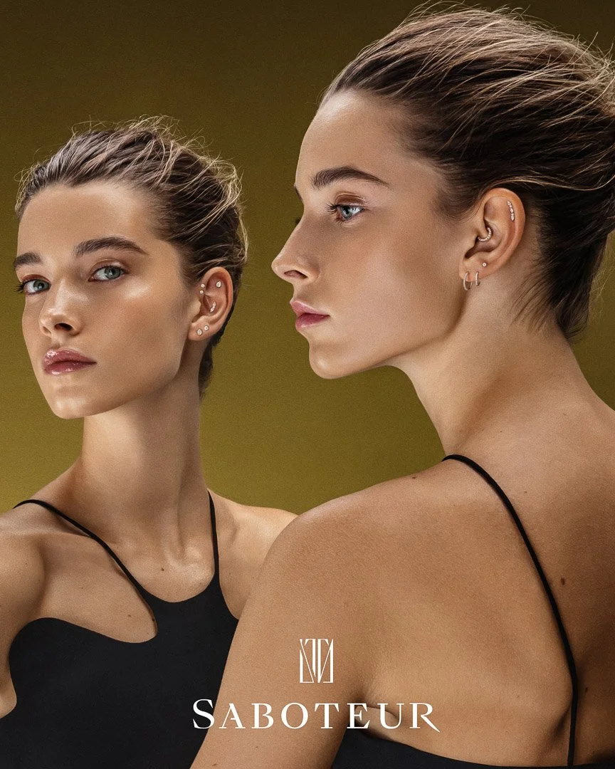 Saboteur Fine Piercing 2026 global Campaign Philipp Jelenska Beauty Fashion Jewelry Photography 6