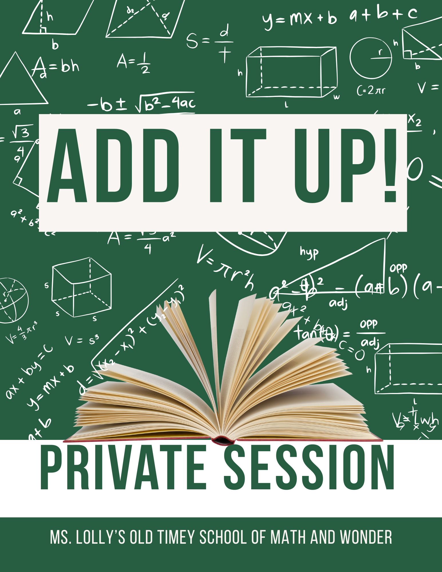 Add It Up Together, 50 Minute Private Session