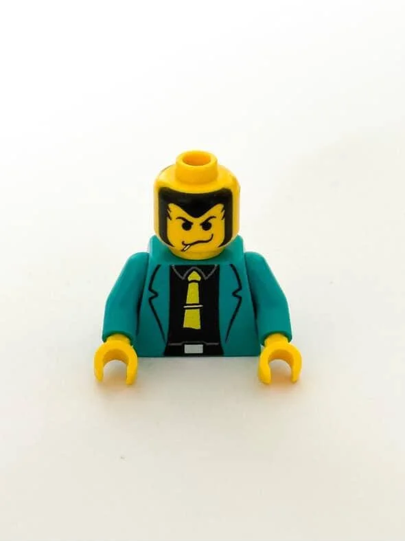 Classic Teal Jacket Thief Torso and Head