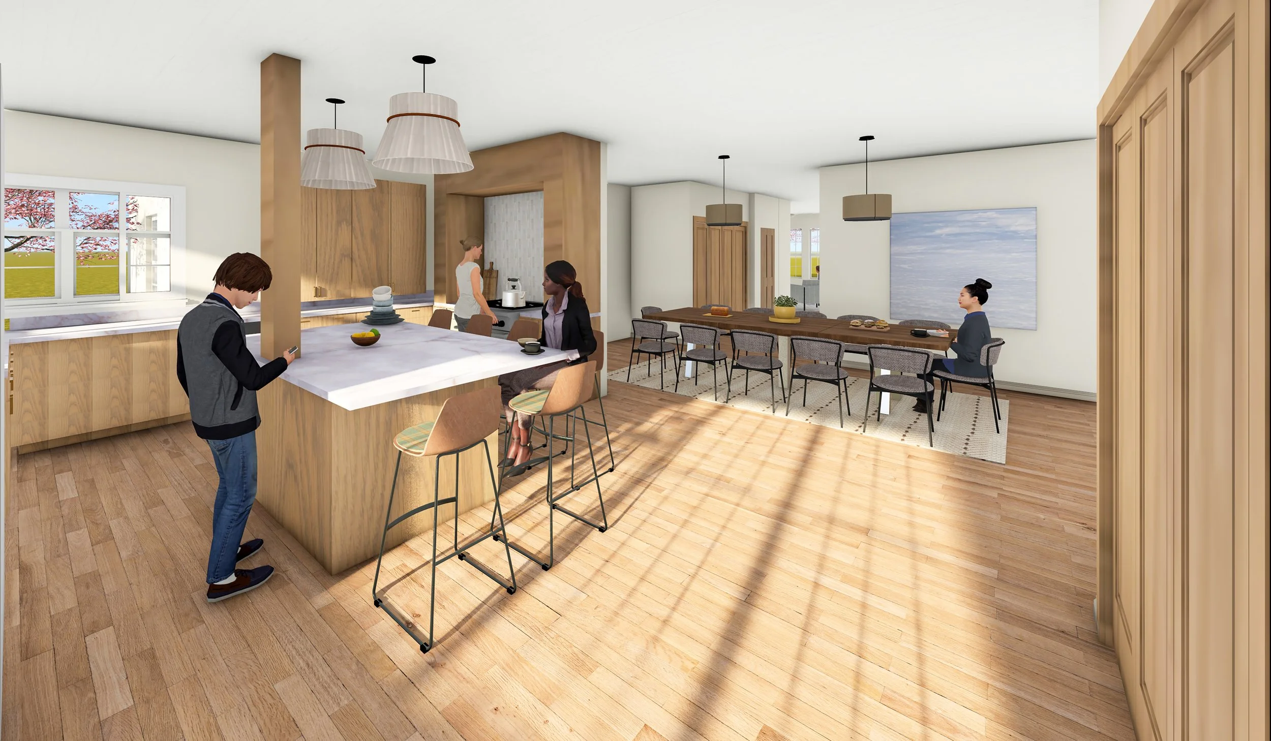 Rendering: Learning Kitchen