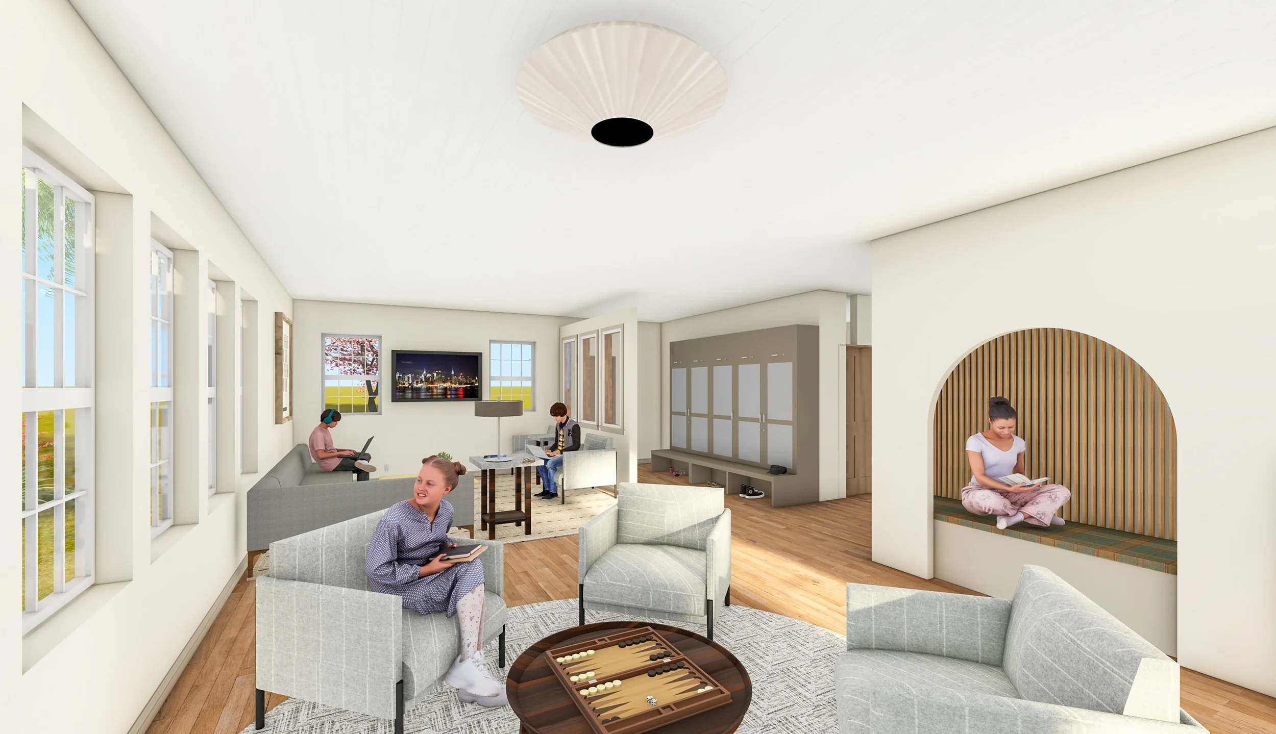 Rendering: Social Space