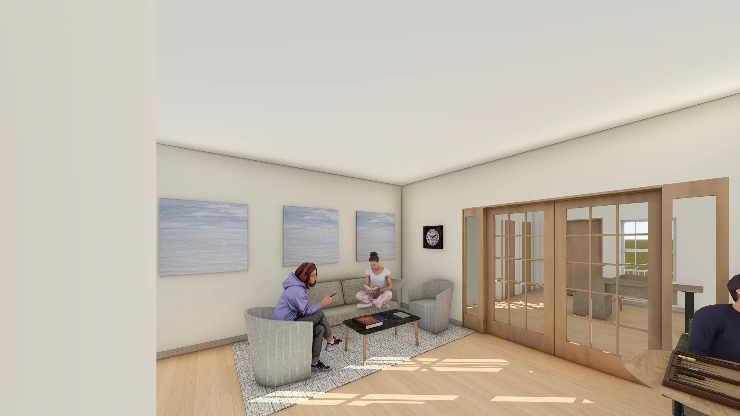 Rendering: Outside Office