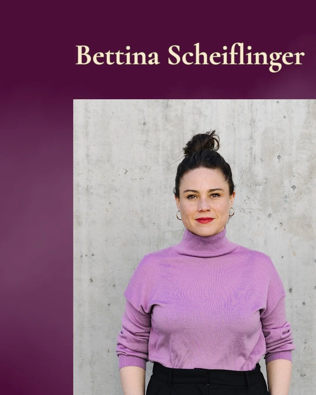 BETTINA SCHEIFLINGER liest auf unserer Er&ouml;ffnungsfeier am 6. September! 

Nach ihrem Roman "Erbgut" sind wir umso gespannter auf noch Unver&ouml;ffentlichtes! Aber den Roman findet ihr nat&uuml;rlich auch bei uns 💗