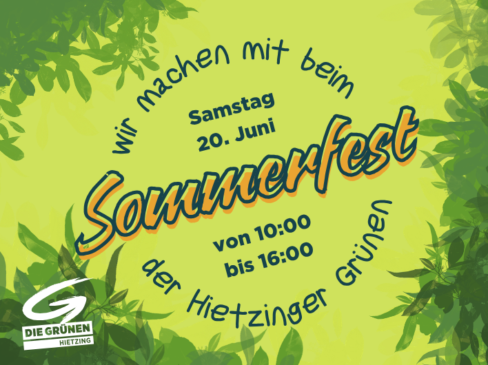 Sommerfest der Grünen Hietzing