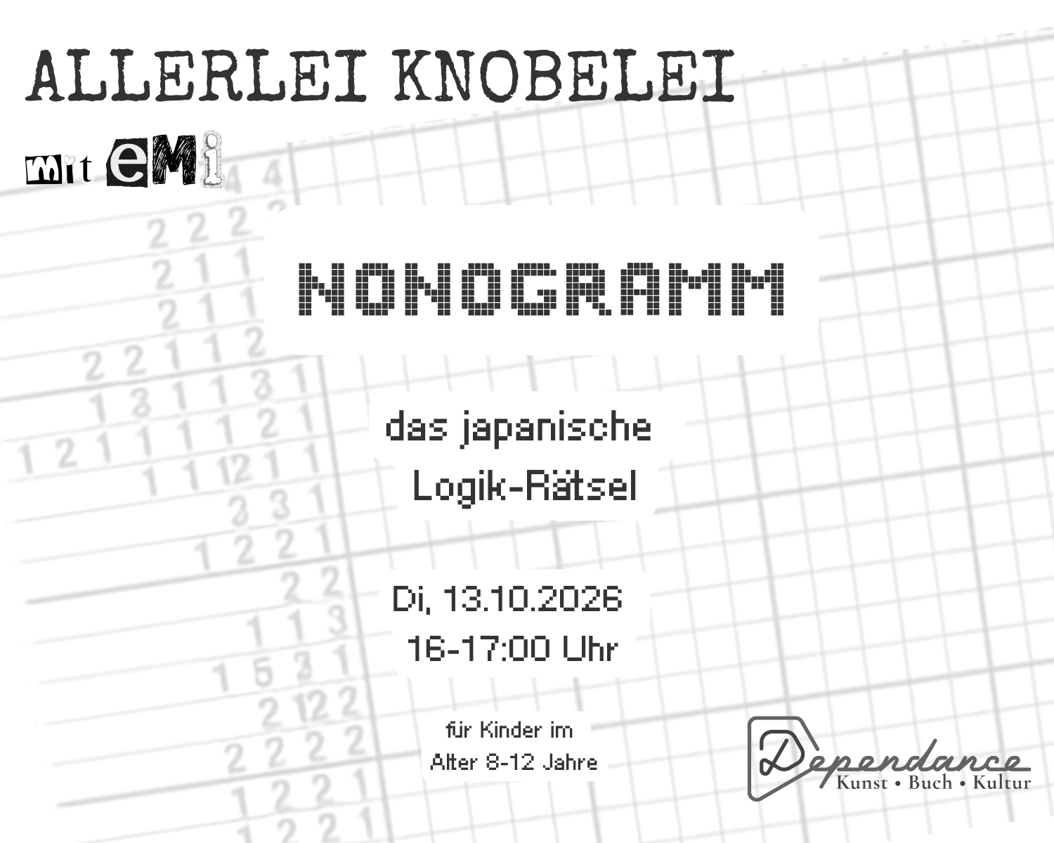 Allerlei Knobelei mit Emi: Nonogramm - das japanische Logik-Rätsel
