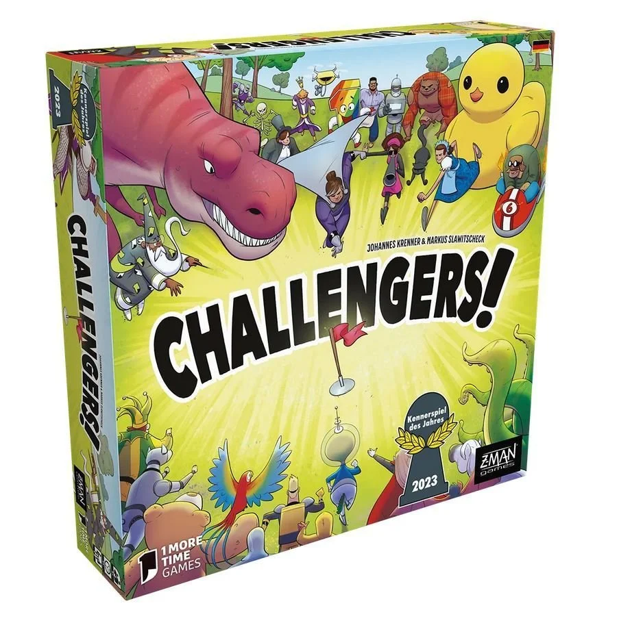 Spieleverpackung "Challengers"