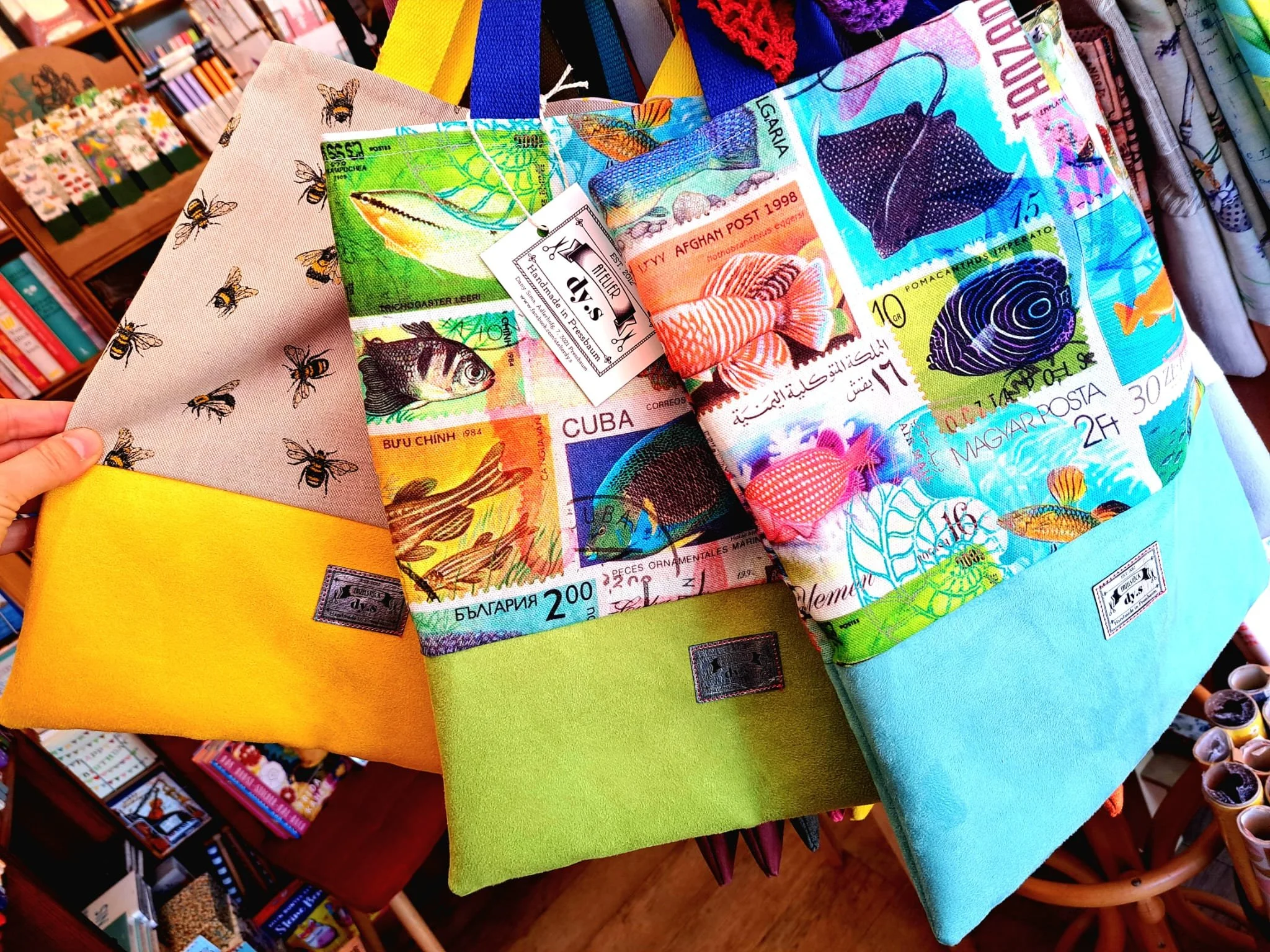 Produktbild handgenähte Taschen von Dany Sima