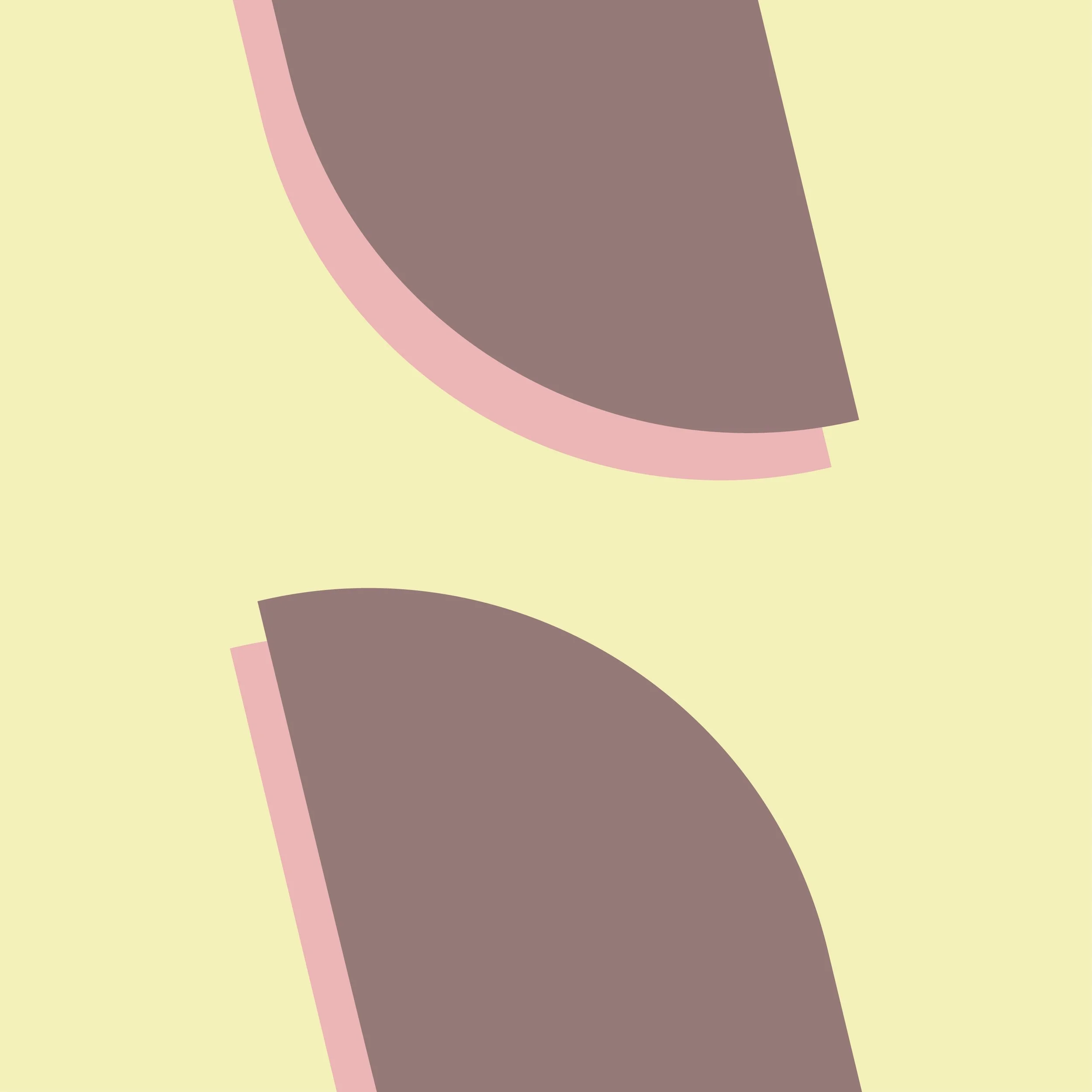 Motifs abstraits de formes géométriques dans des couleurs pastel, beige, rose, gris et violet.