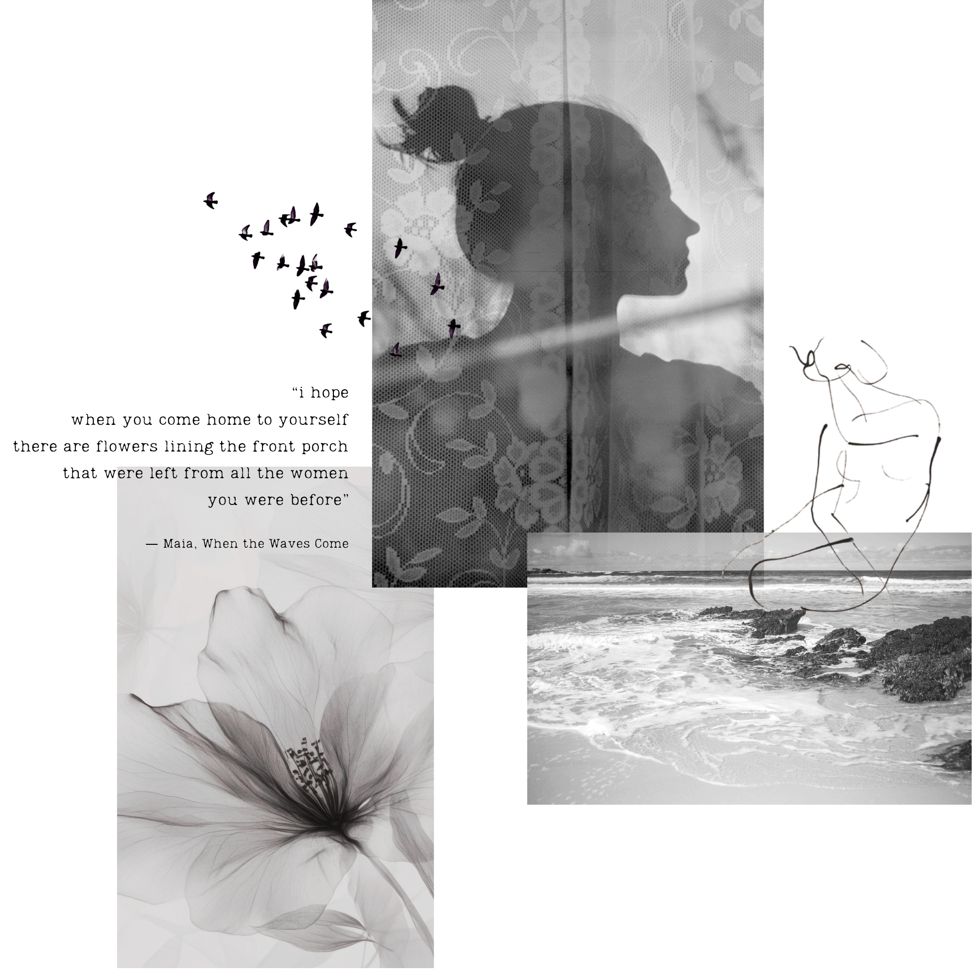 Collage of Jewel Anderson Anxiety Therapy