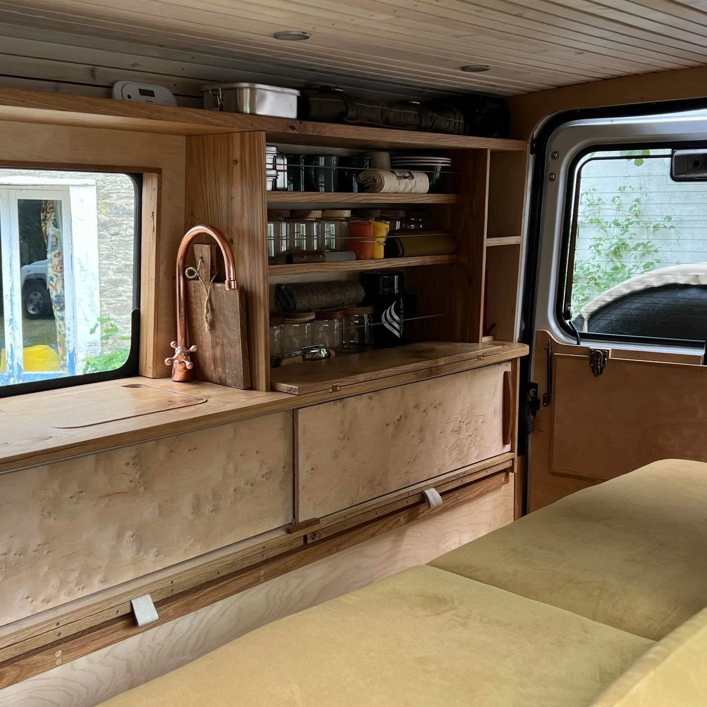 For us its alway about putting soul into a space. Whether its a woodland retreat, outdoor room or like this - a classic Landrover Defender. The elements are always the same - understand the space, understand the client &amp; their intentions, then br