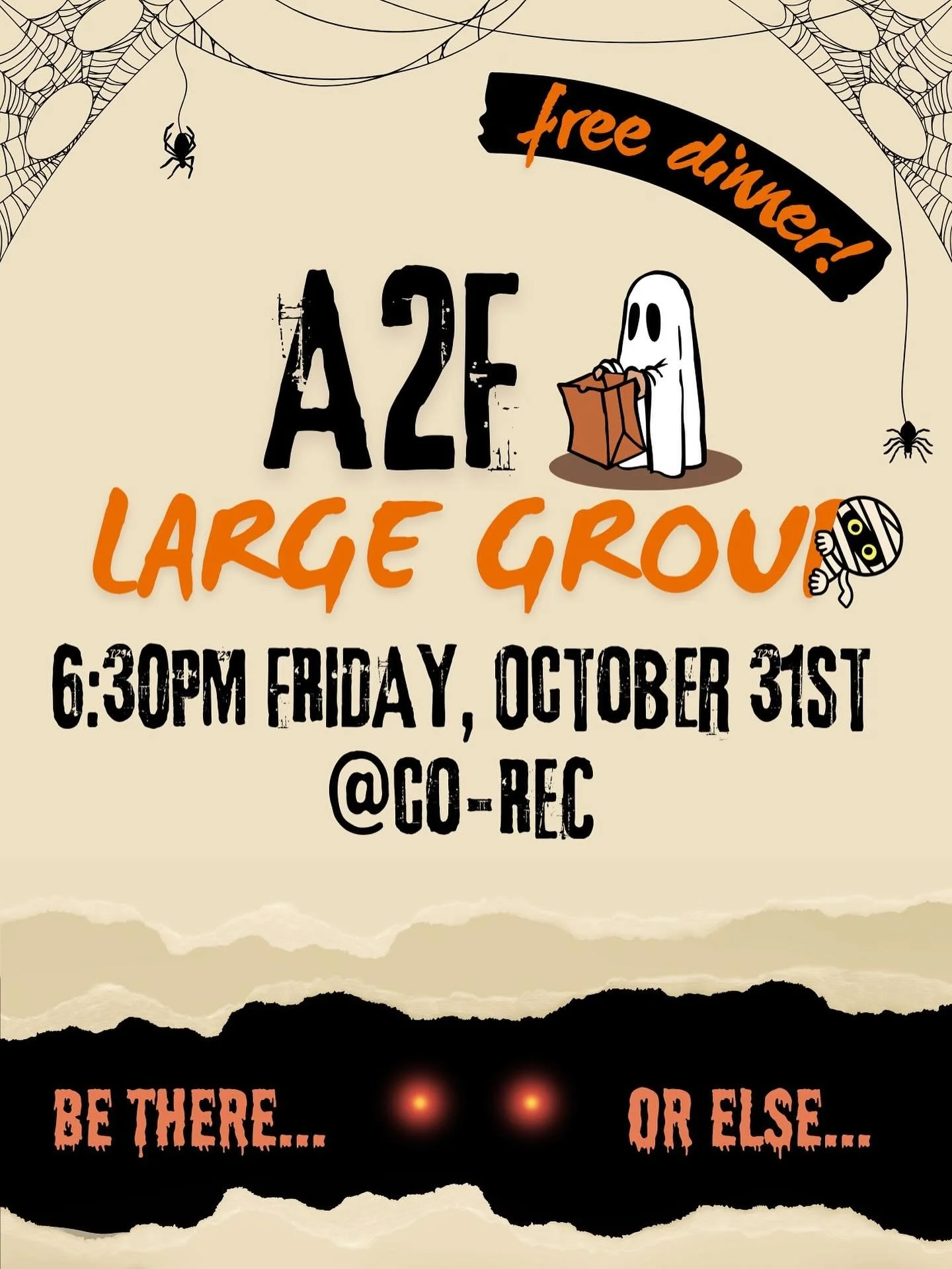 see you so-ooo-n! 👻
costumes welcome 🎃