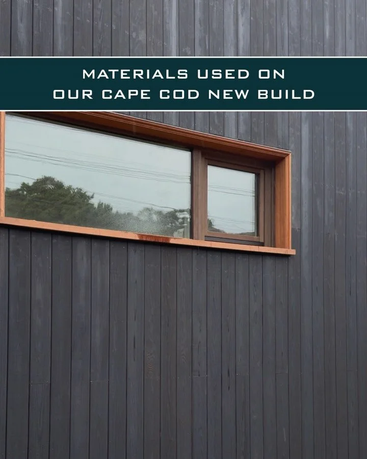 Working with @kennardarchitects this Cape Cod new build was designed with a focus on material integrity and longevity. The exterior is wrapped in Nakamoto Forestry siding, crafted from Japanese cypress using traditional charring techniques. Inside, t