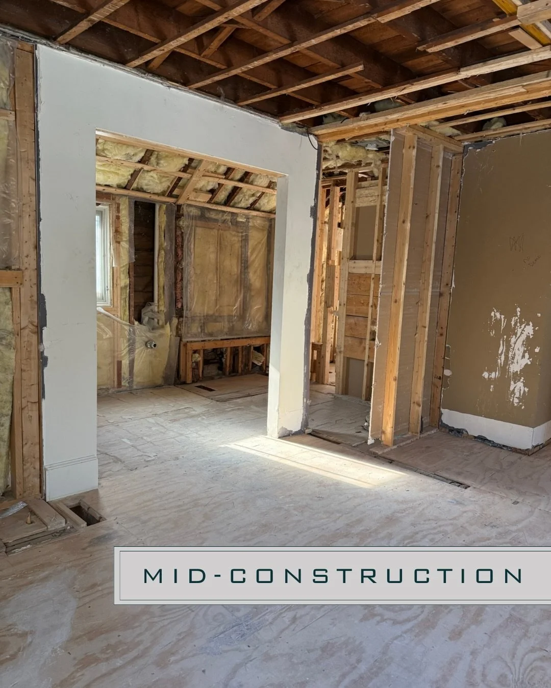 Led by @ska_virtuallyhome this full-home renovation in Newton Highlands is being thoughtfully reconfigured to support the new owner&rsquo;s lifestyle. The primary bedroom and bathroom remain two of the most pivotal spaces, where the homeowners start 