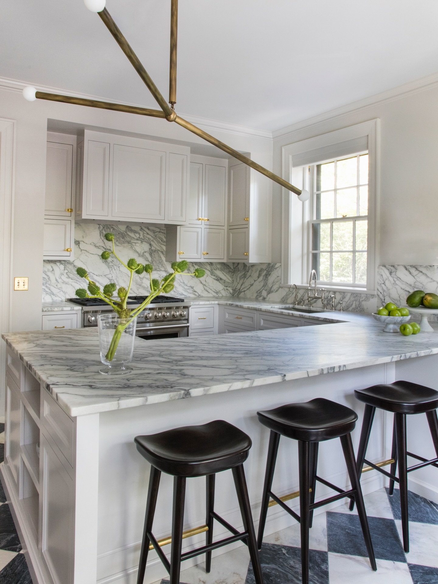 See it in motion. Head to our feed to tour the and pantry with Randy. &rarr; 🎥

Designed by @katecoughlininteriors, we renovated this home with disciplined attention to period detail. Replicated wood countertops and refinished hardware are just a fe