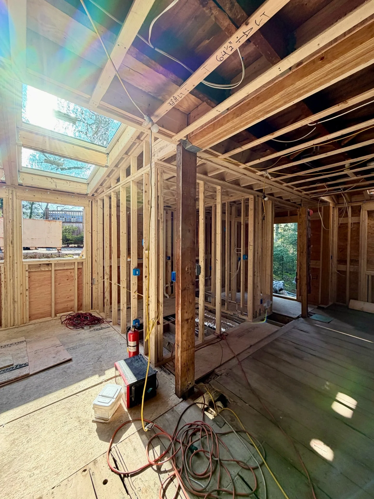 Big transitions underway at the Highland House project in Newton. This incredible property is being transformed into a functional and current home more applicable for the clients lifestyle. With @ska_virtuallyhome we&rsquo;re making it happen. 
&bull